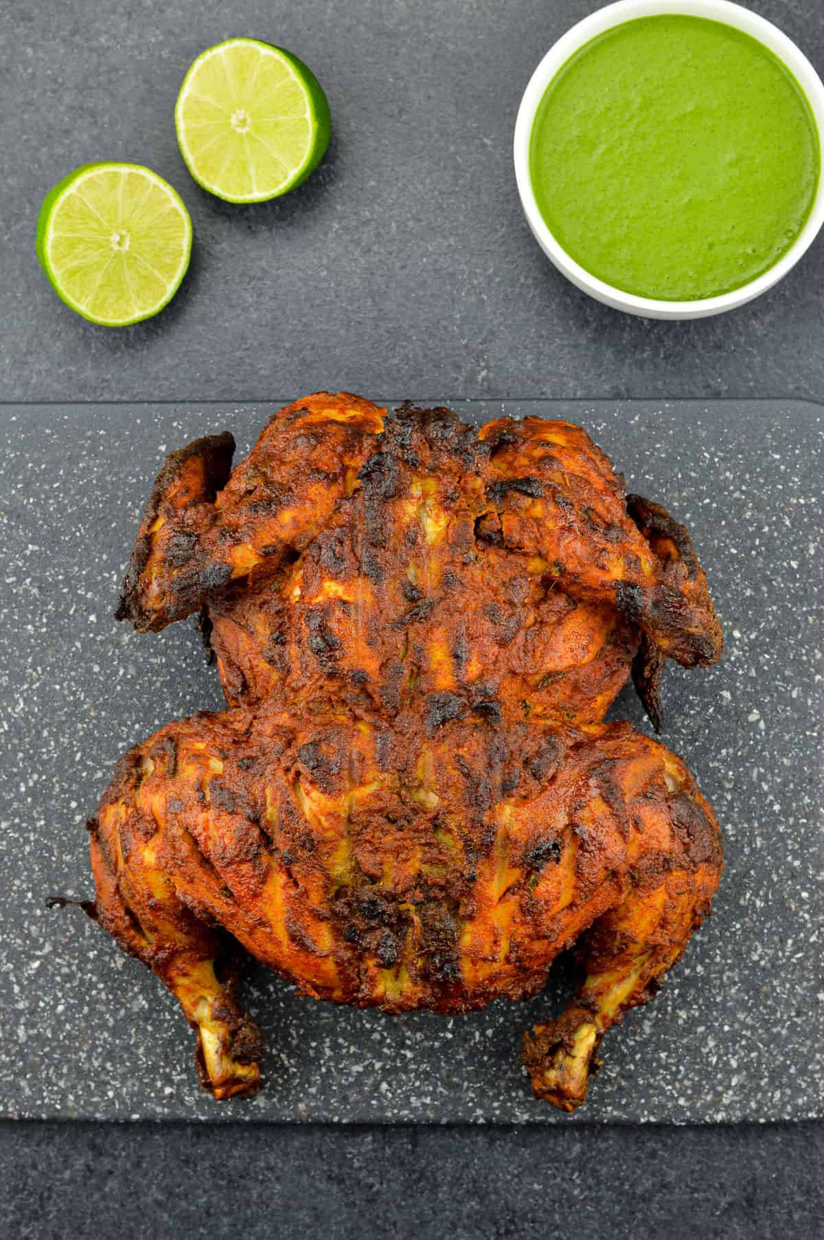 Whole Chicken Tandoori Background