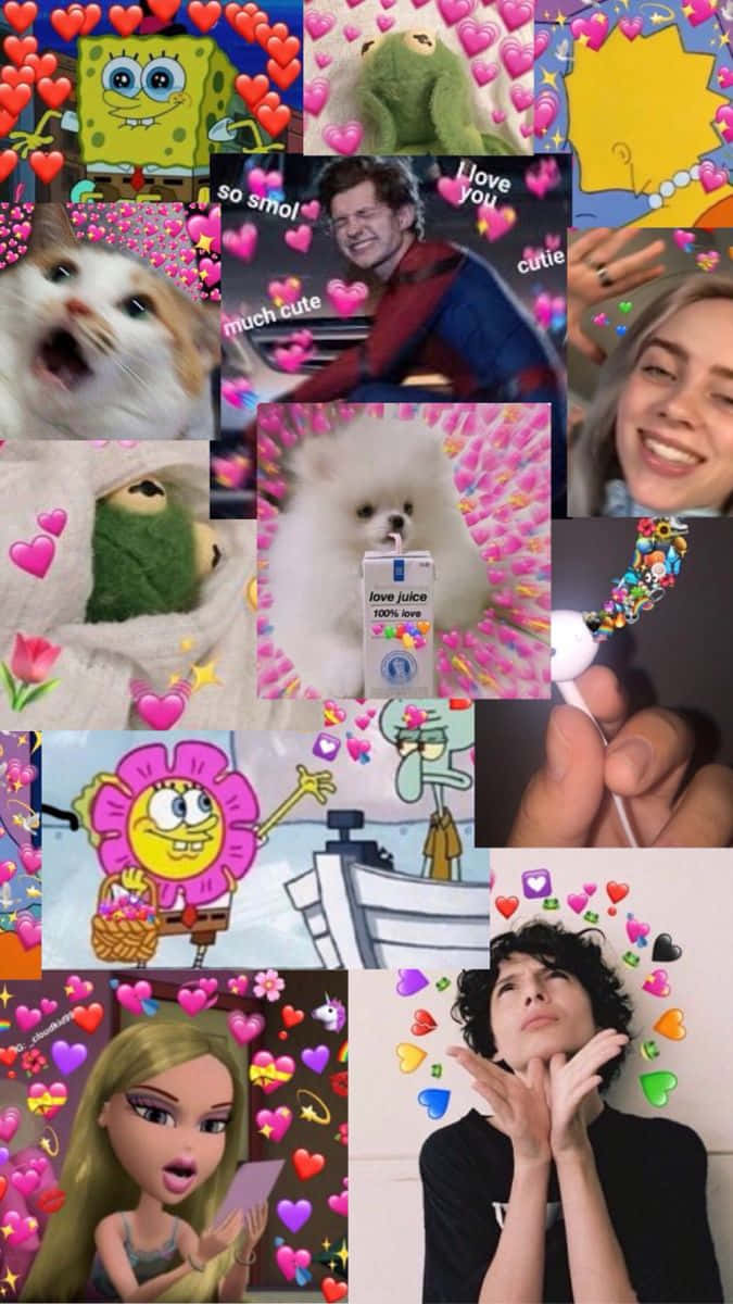 Wholesome_ Meme_ Collage Background