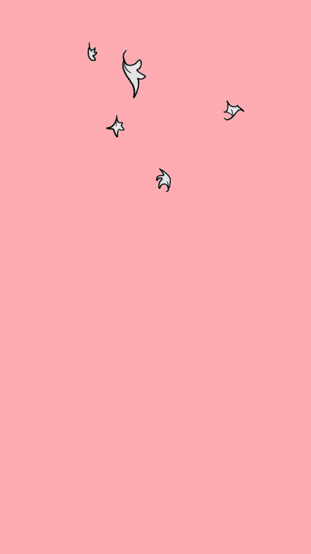 Wholesome Pink Leaves Wallpaper Background