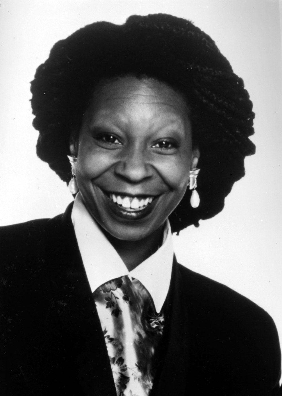 Whoopi Goldberg - A Monochrome Masterpiece