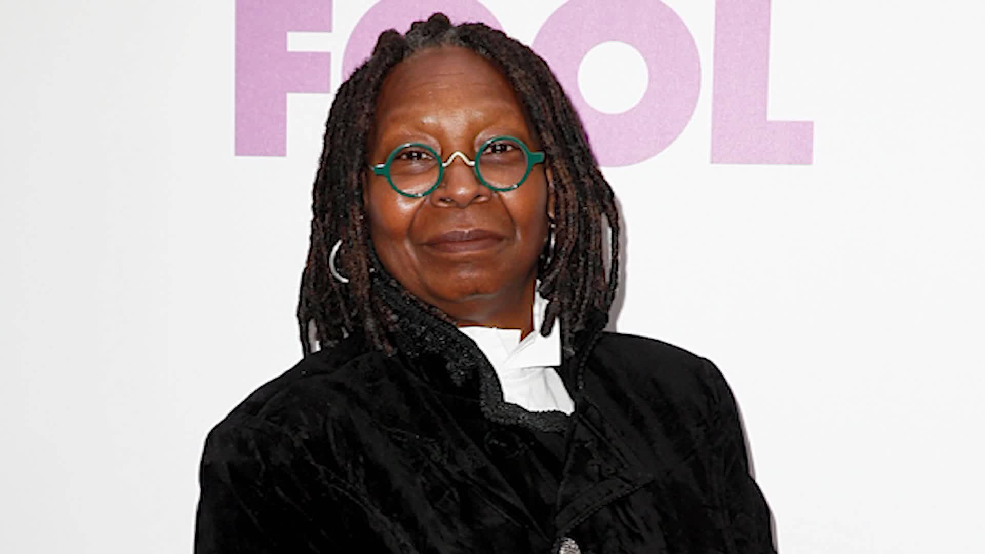 Whoopi Goldberg Green Glasses