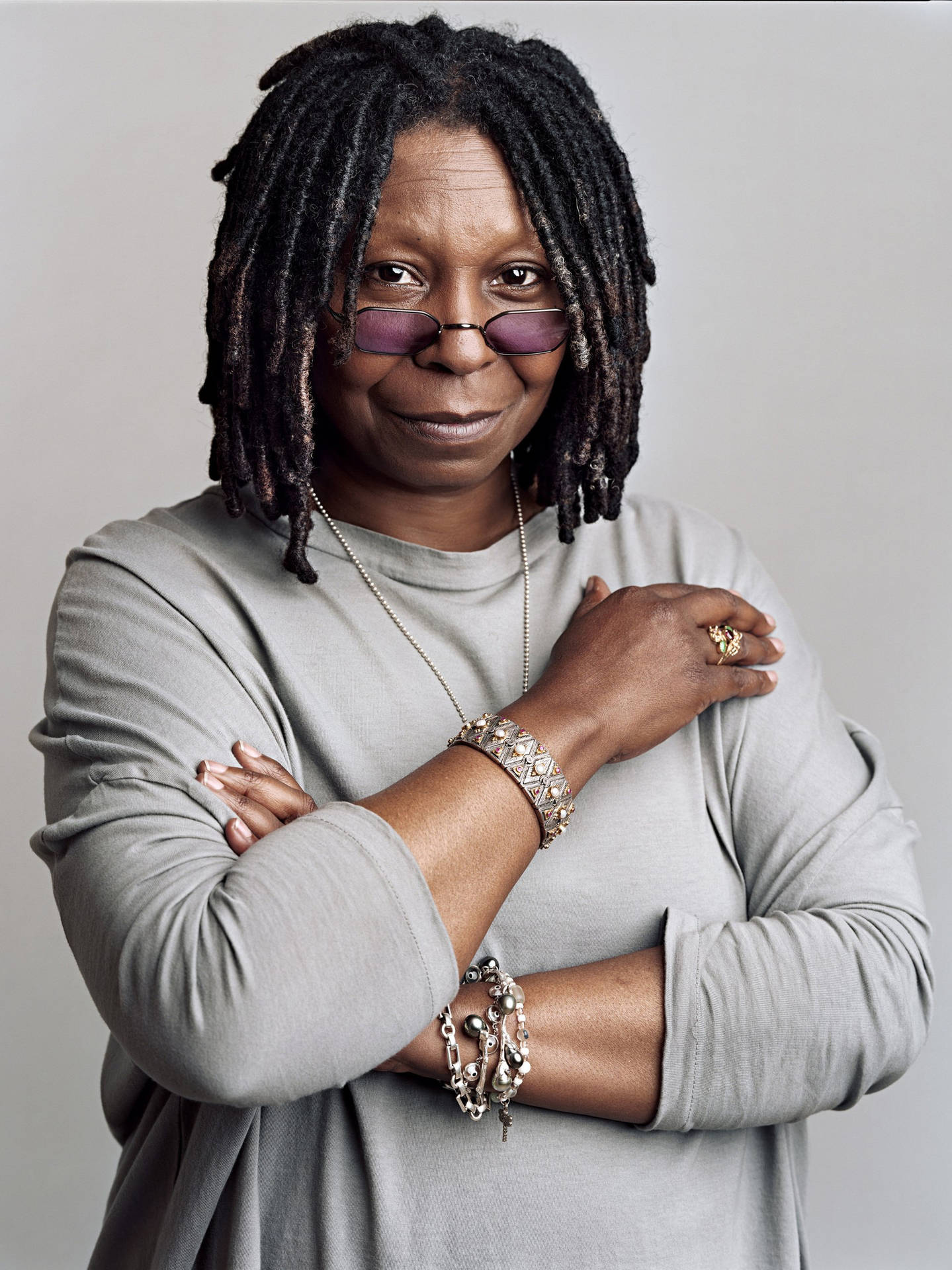 Whoopi Goldberg Smiling At An Event