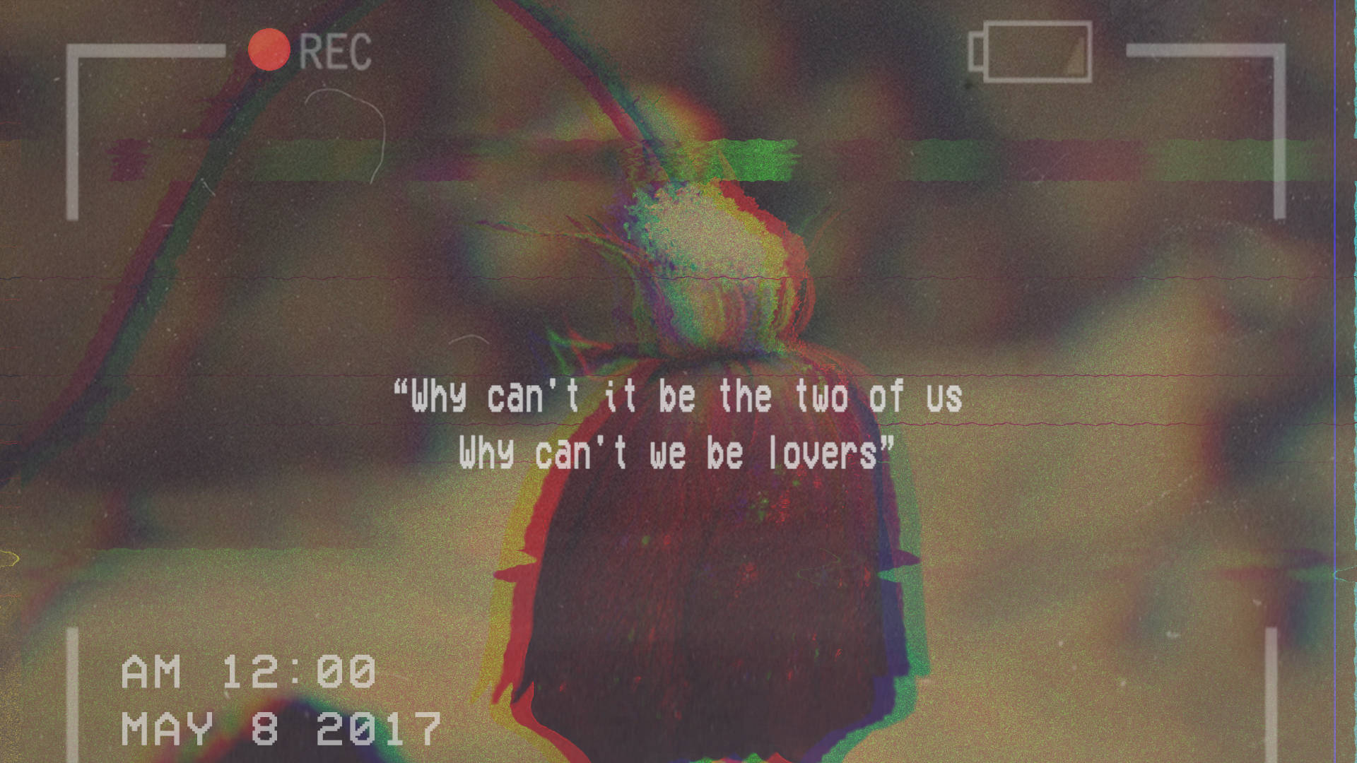 Why Can't One-sided Love Quote Background