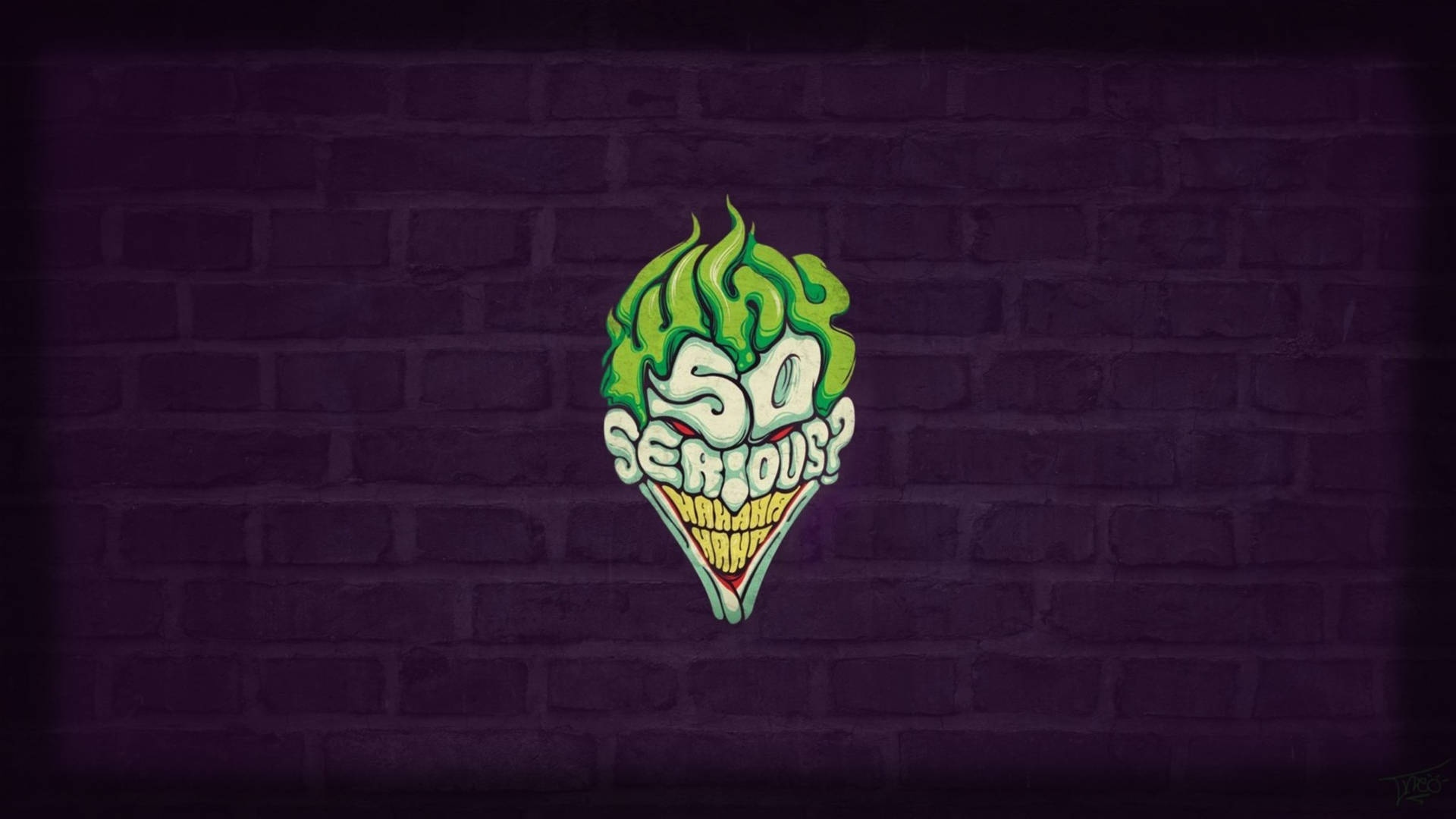 Why So Serious Joker Background