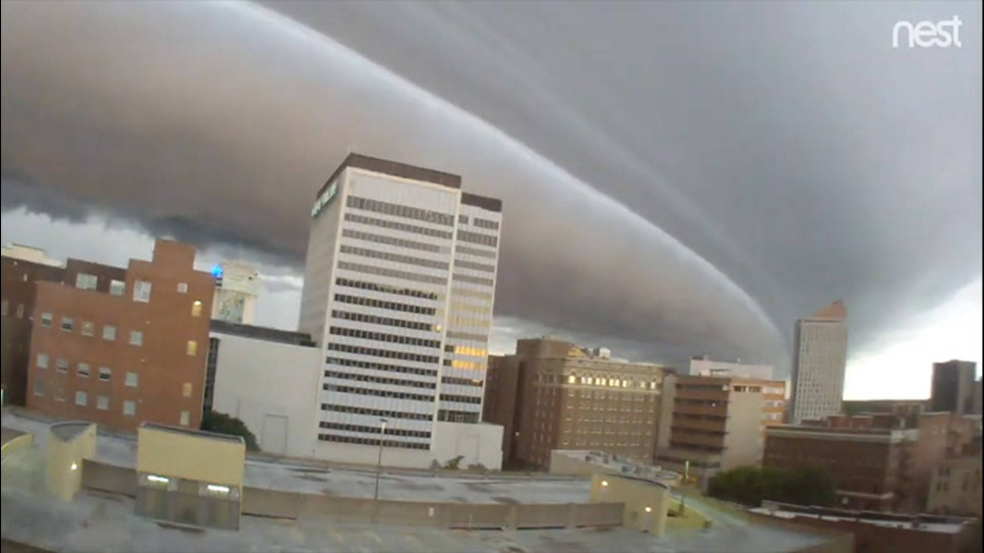 Wichita Shelf Cloud Background