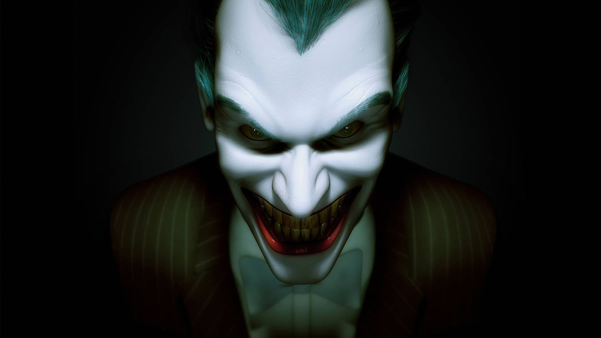Wicked Black Ultra Hd Joker Smile Background