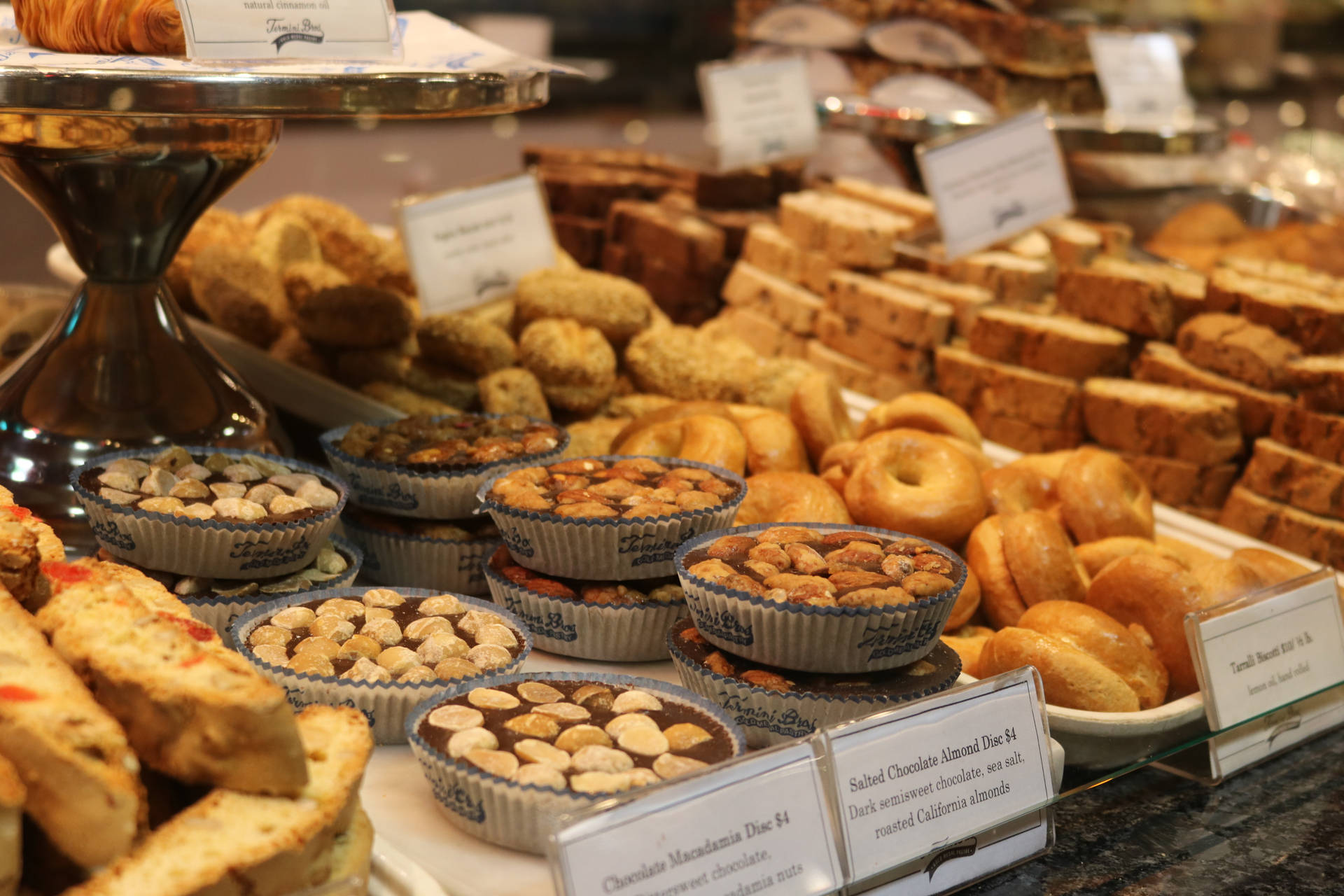 Wide Array Of Pastries Background