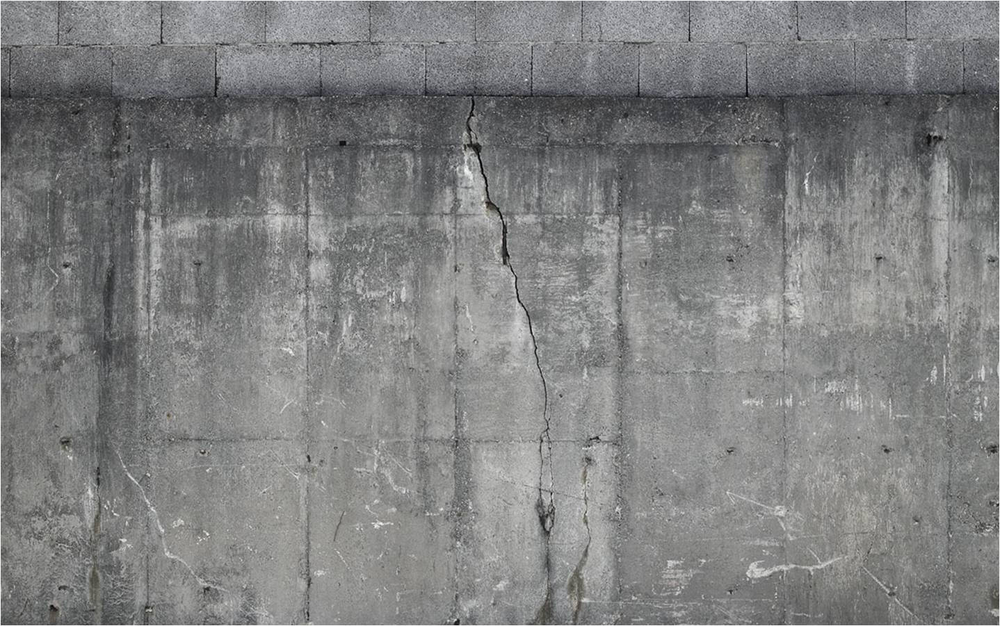 Wide Uneven Concrete Wall Background