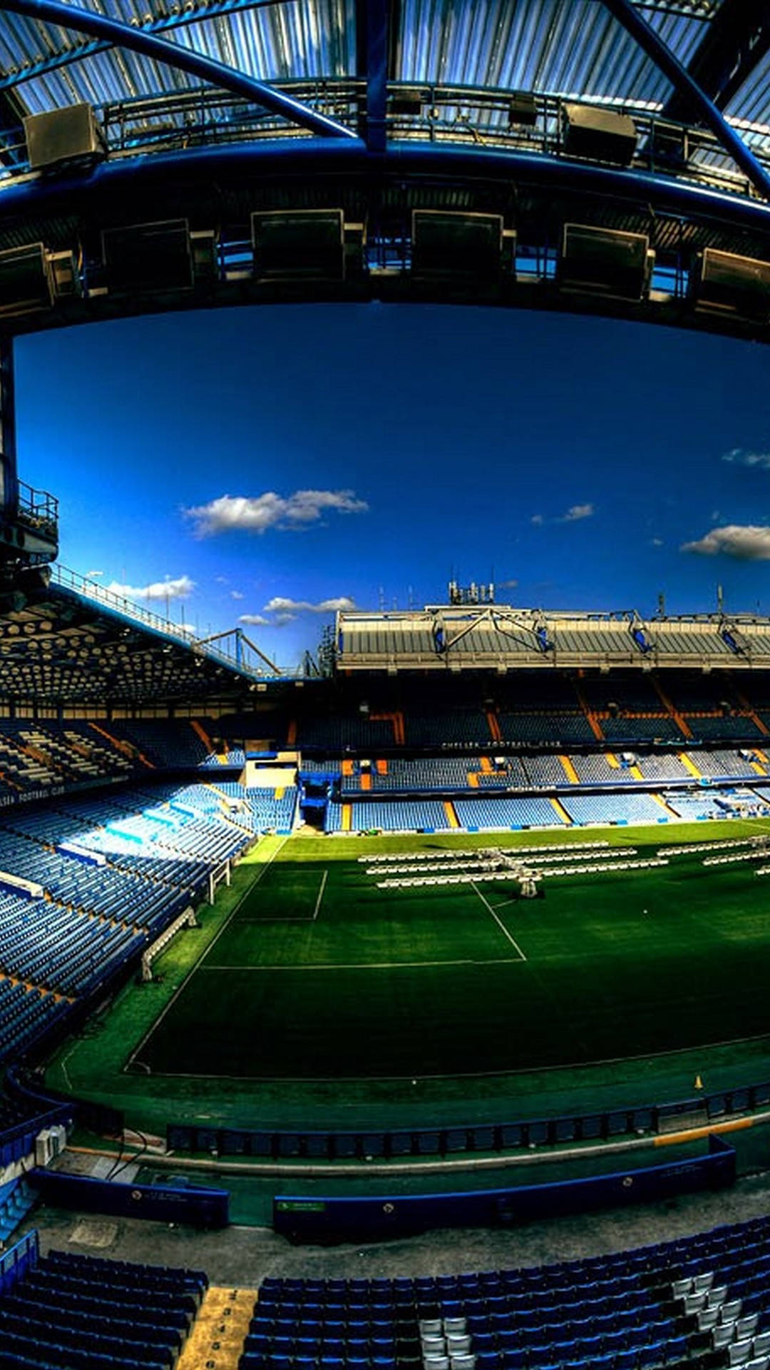 Wide View Of Stamford Bridge Background