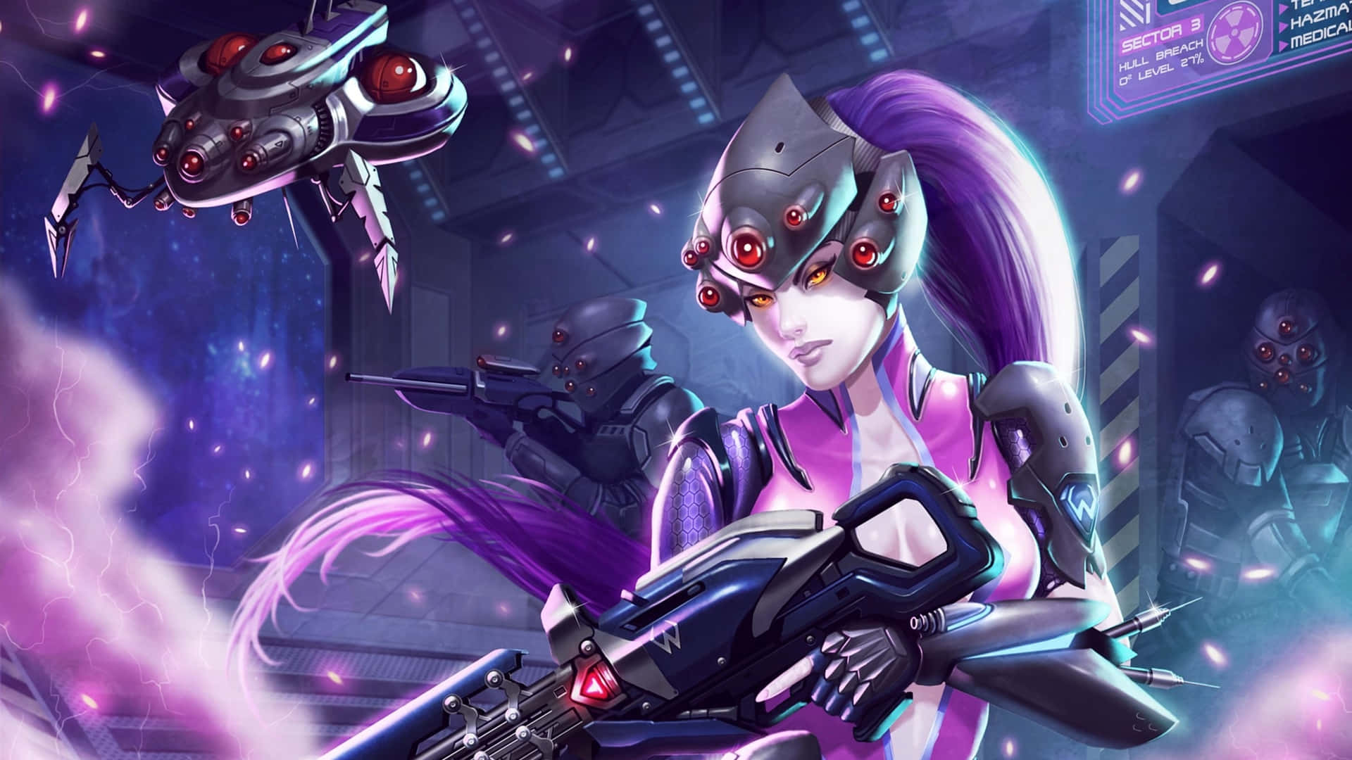 Widowmaker - No Target Is Safe Background