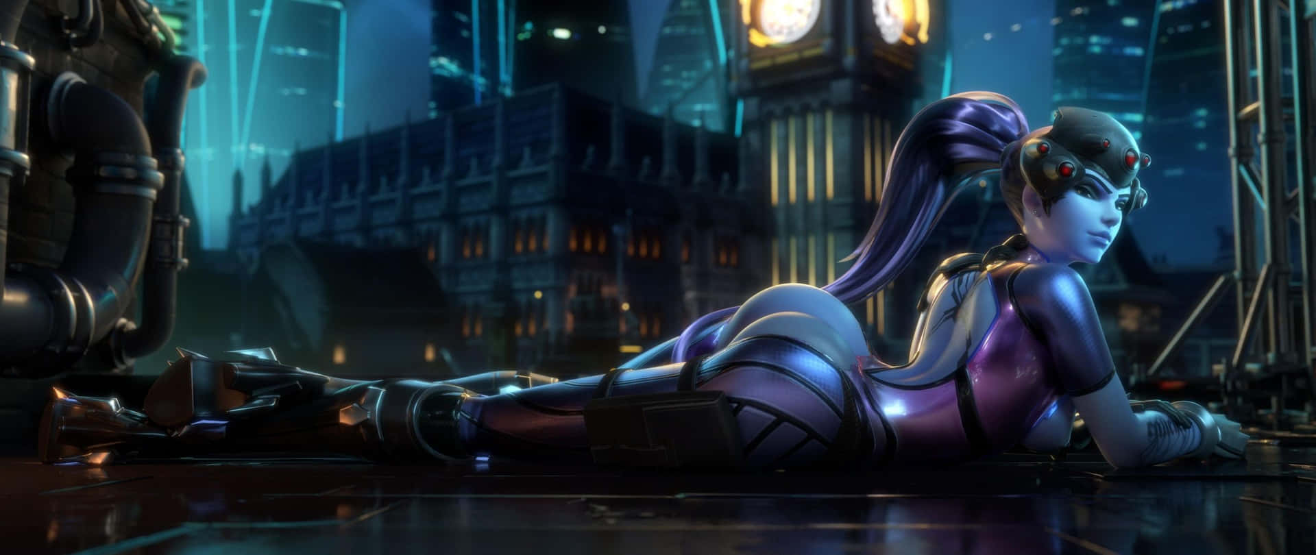 Widowmaker Overwatch Dual Background
