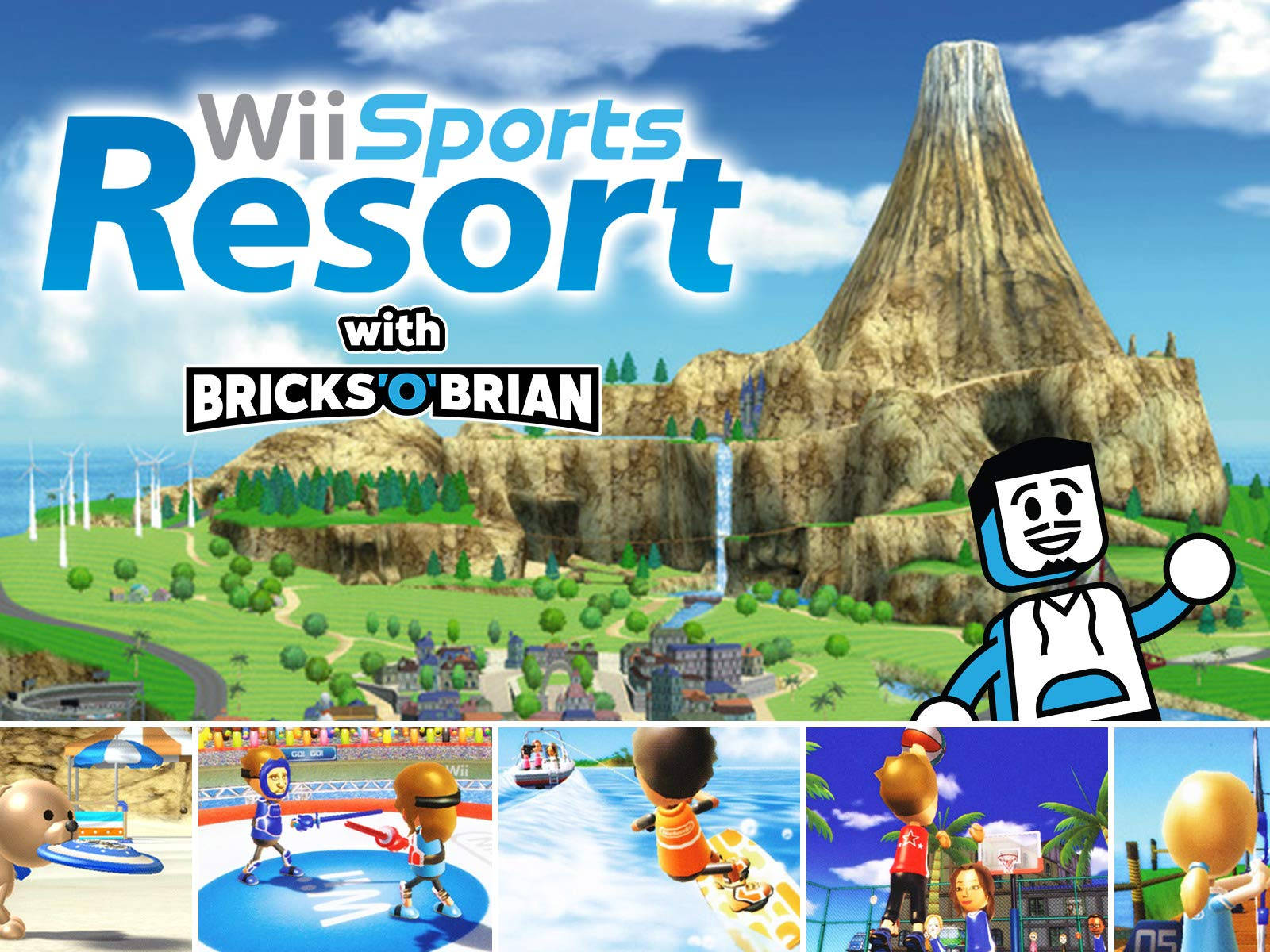 Wii Sports Resort With Brick O Brian Background