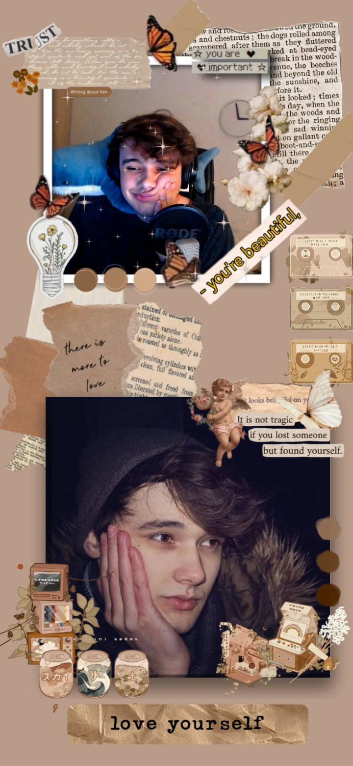 Wilbur Soot Aesthetic Collage Background