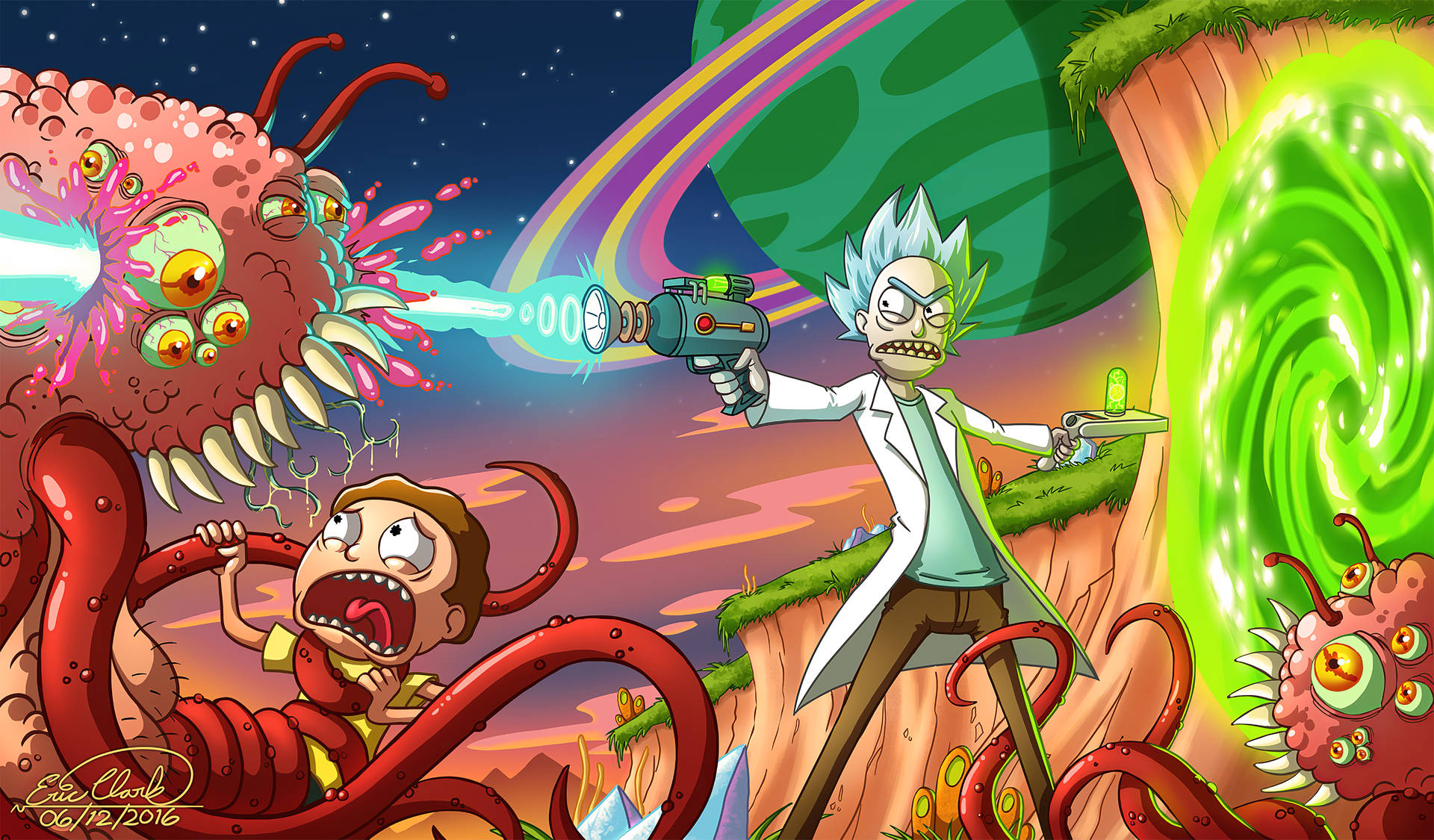 Wild Adventures Of Dope Rick And Morty