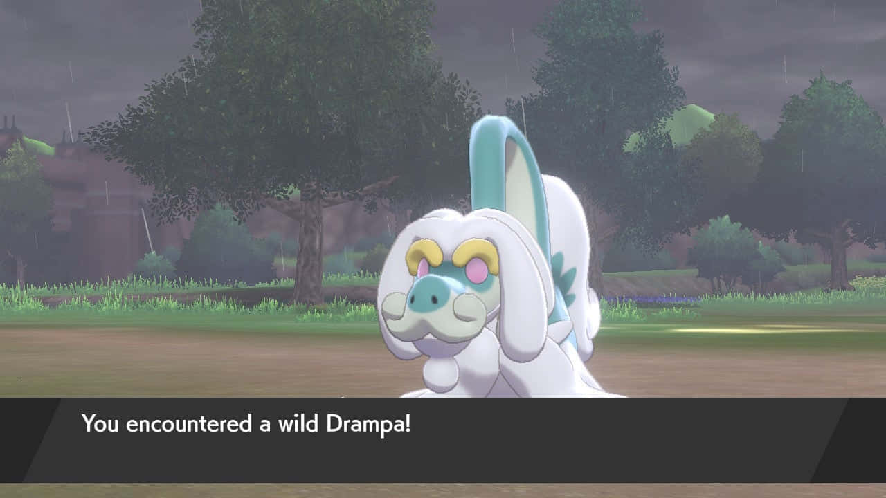 Wild Drampa In Video Game Background