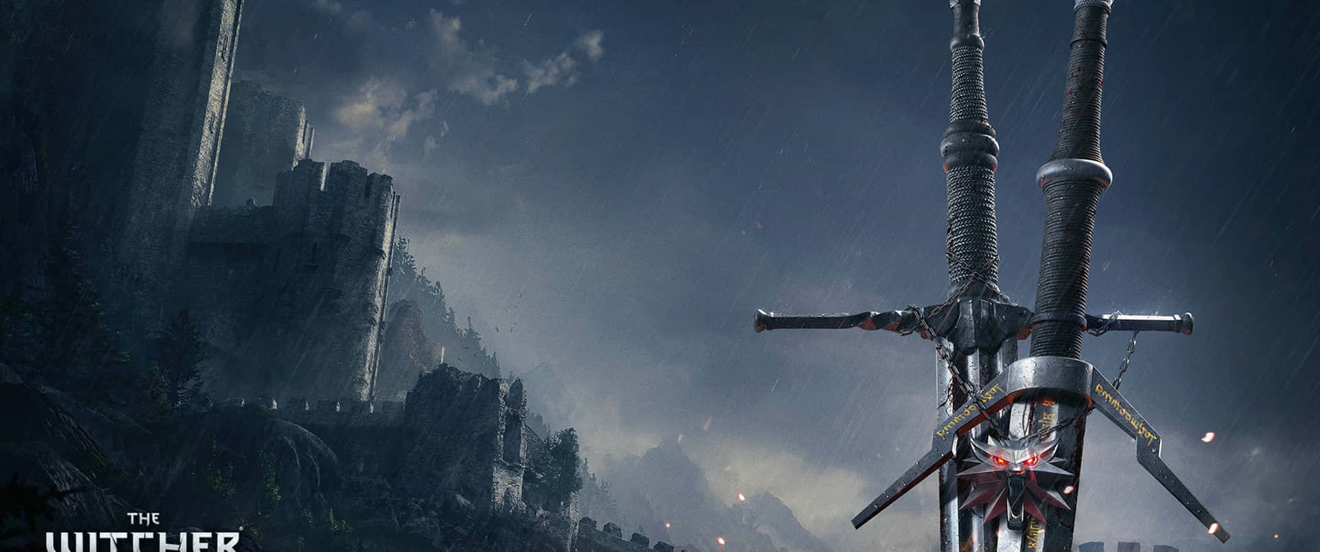 Wild Hunt In Witcher – Vibrant Adventure Awaits Background