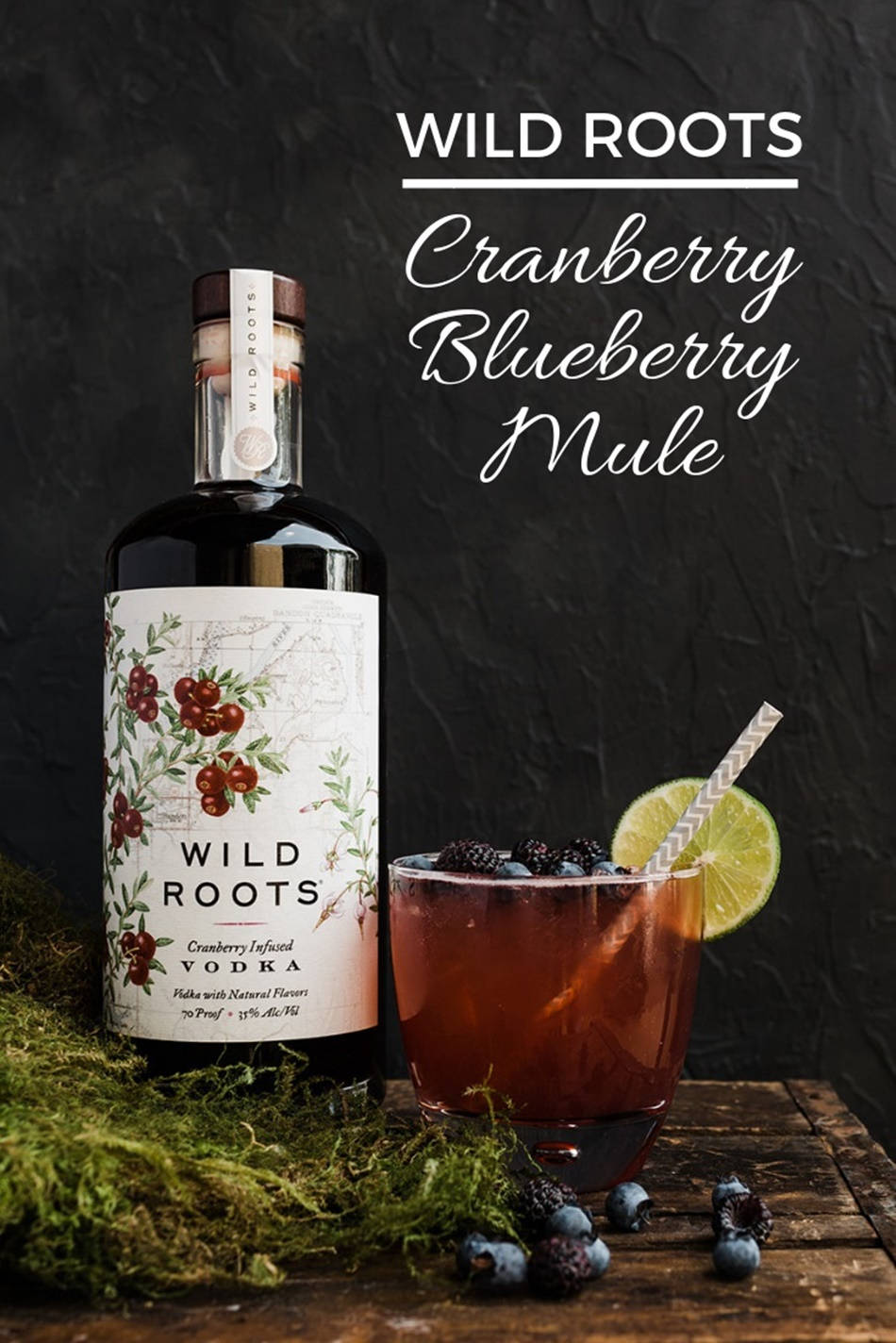 Wild Roots Cranberry Blueberry Mule