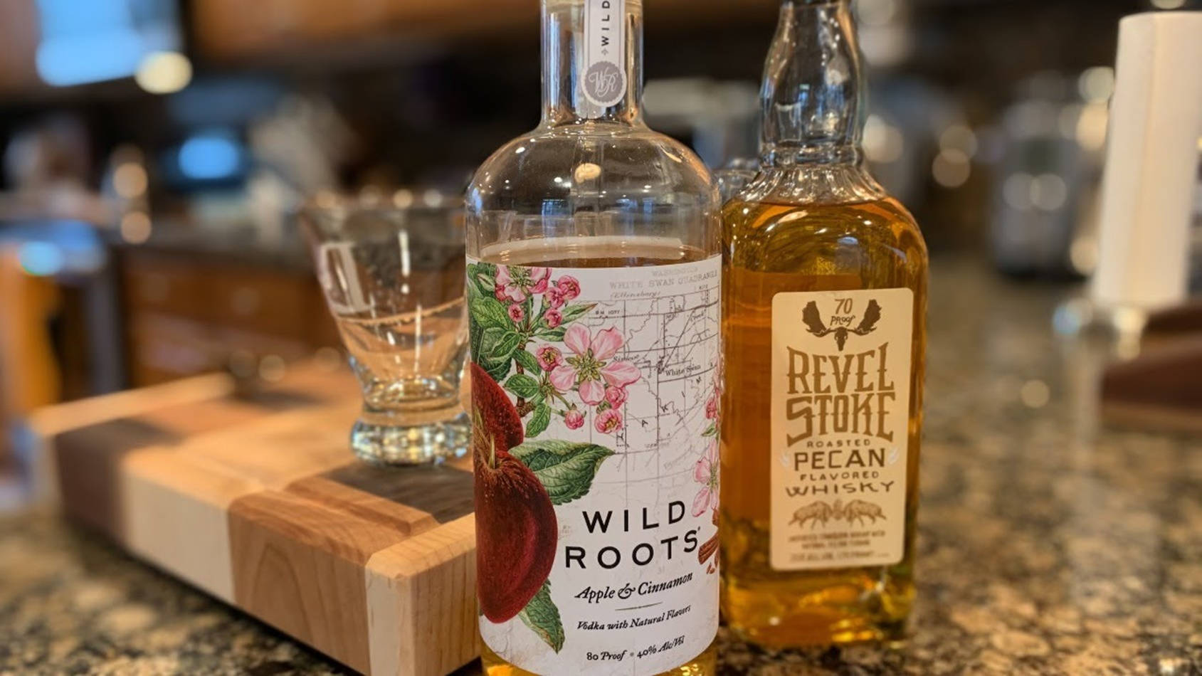 Wild Roots Vodka And Revel Stoke Whiskey