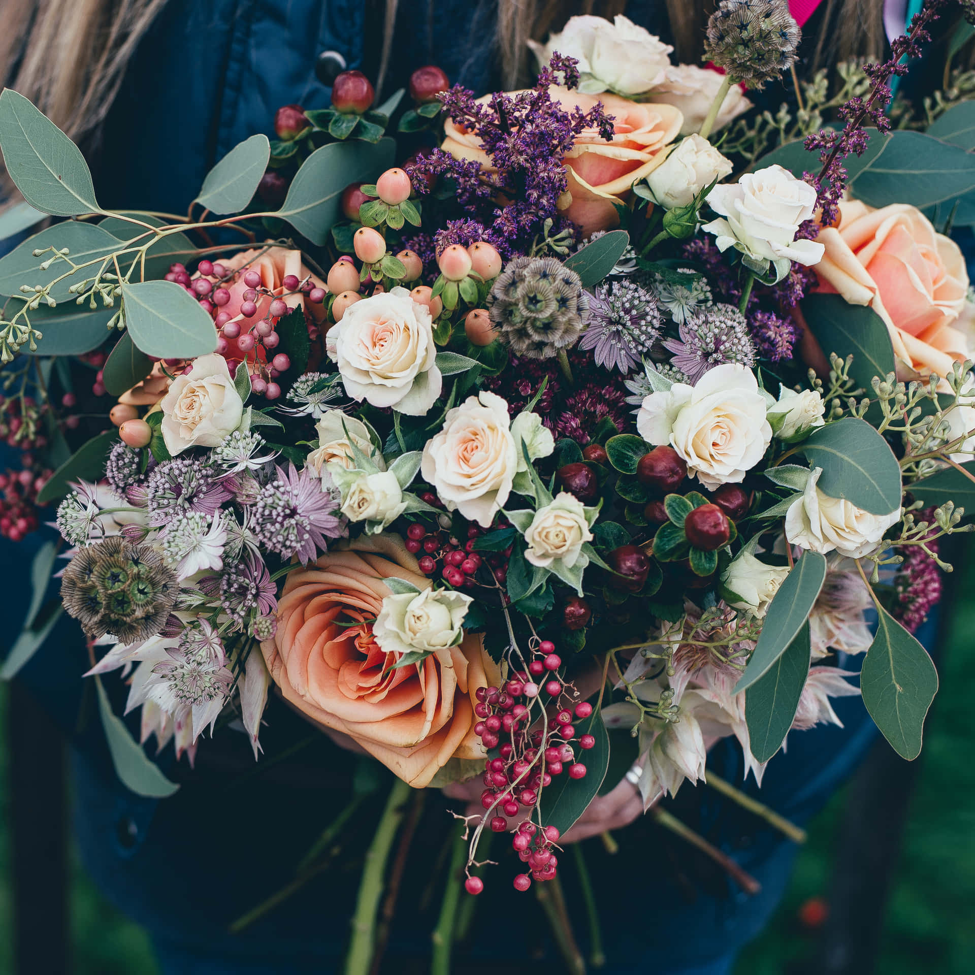 Wild Rose Bouquet Flower Arrangements