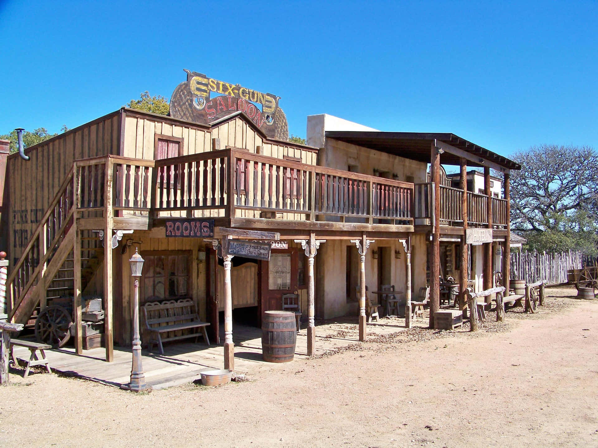 Wild West Building Background