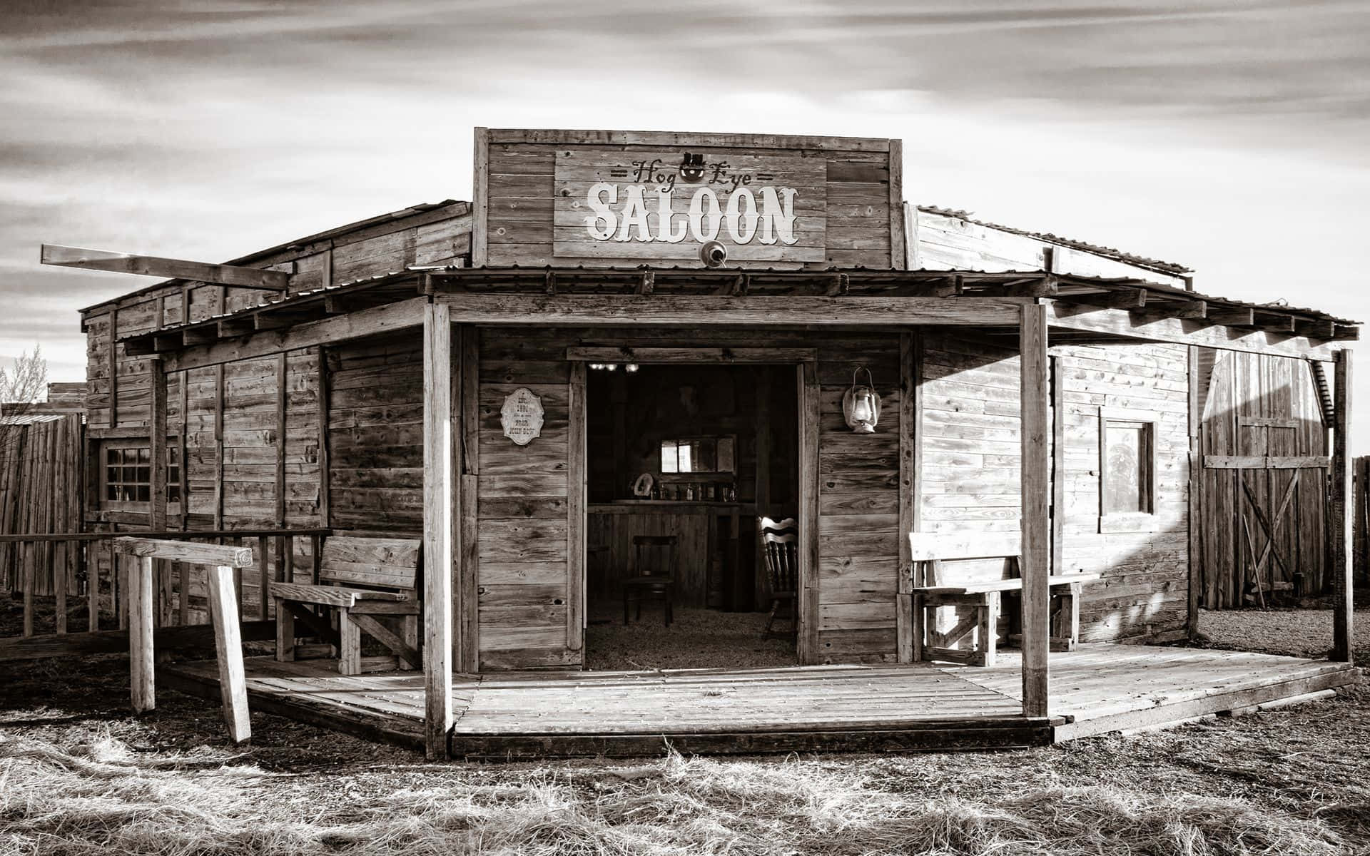 Wild West Saloon Background