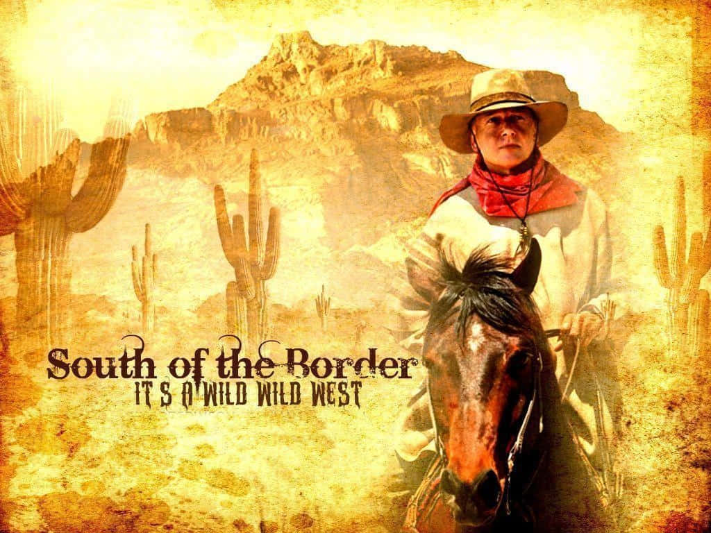 Wild West South Of The Border Background