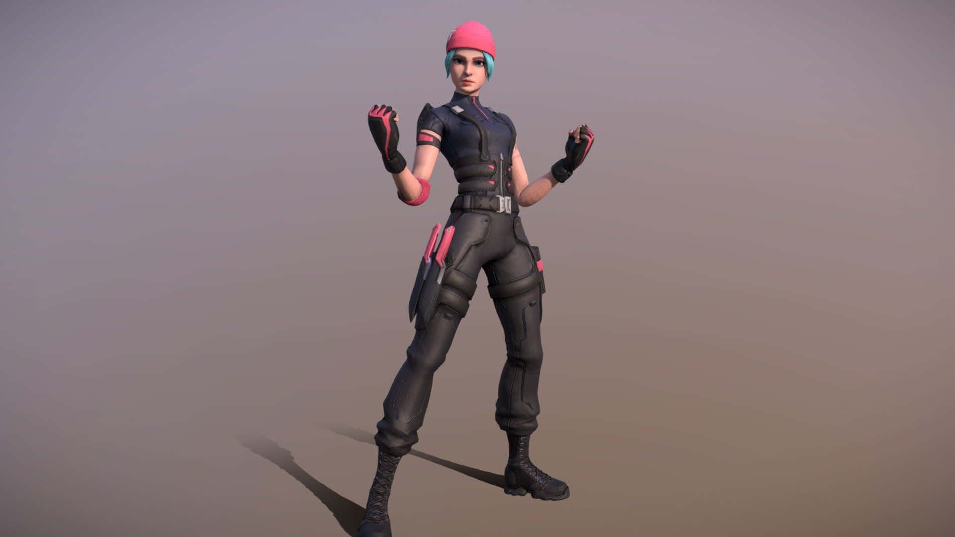 Wildcat Fortnite Black And Pink