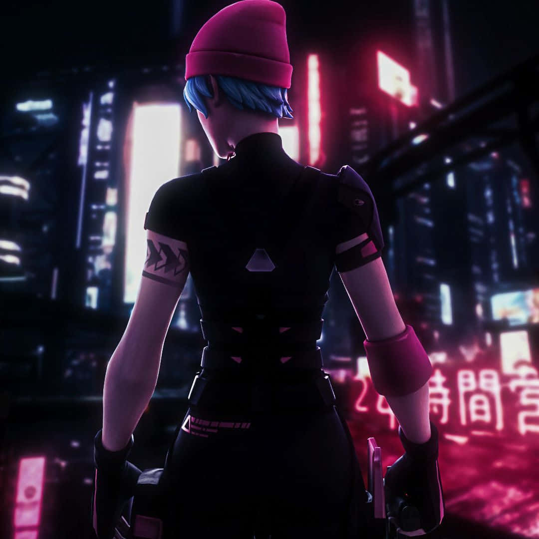 Wildcat Fortnite Neon Lights City