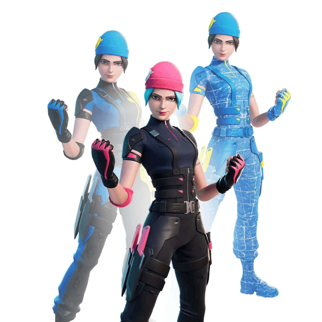 Wildcat Fortnite Three Skins Plain White