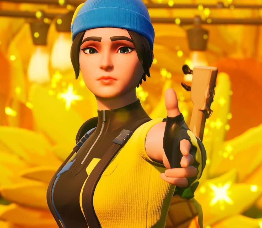 Wildcat Fortnite Yellow Aesthetic