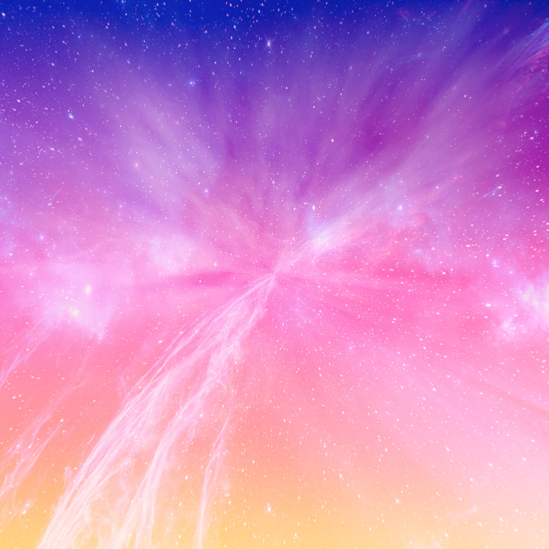 Wildly Colored Galactic Bright Background Background