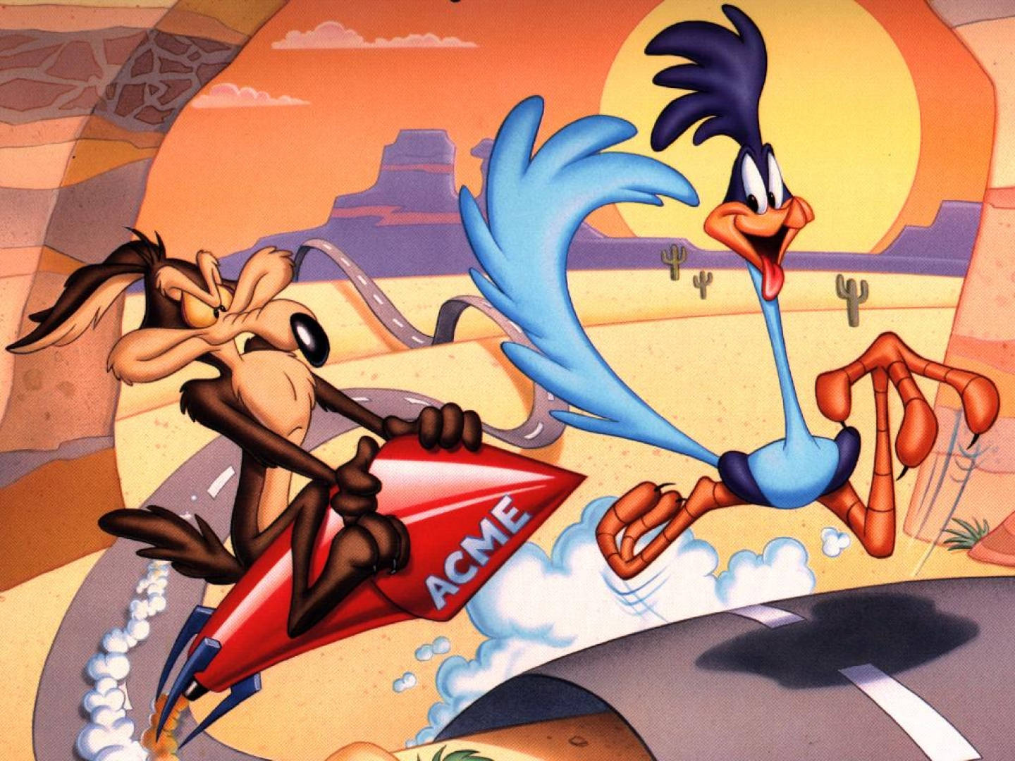 Wile E And Road Runner