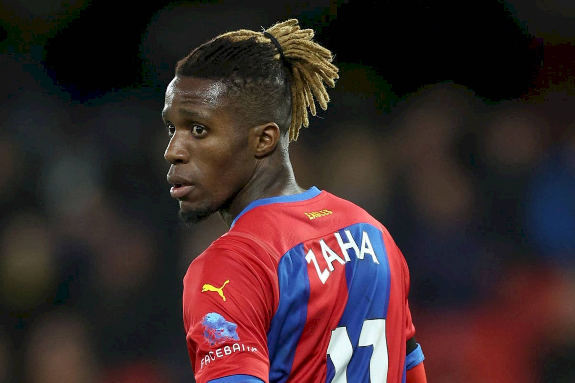 Wilfried Zaha With Light Hair