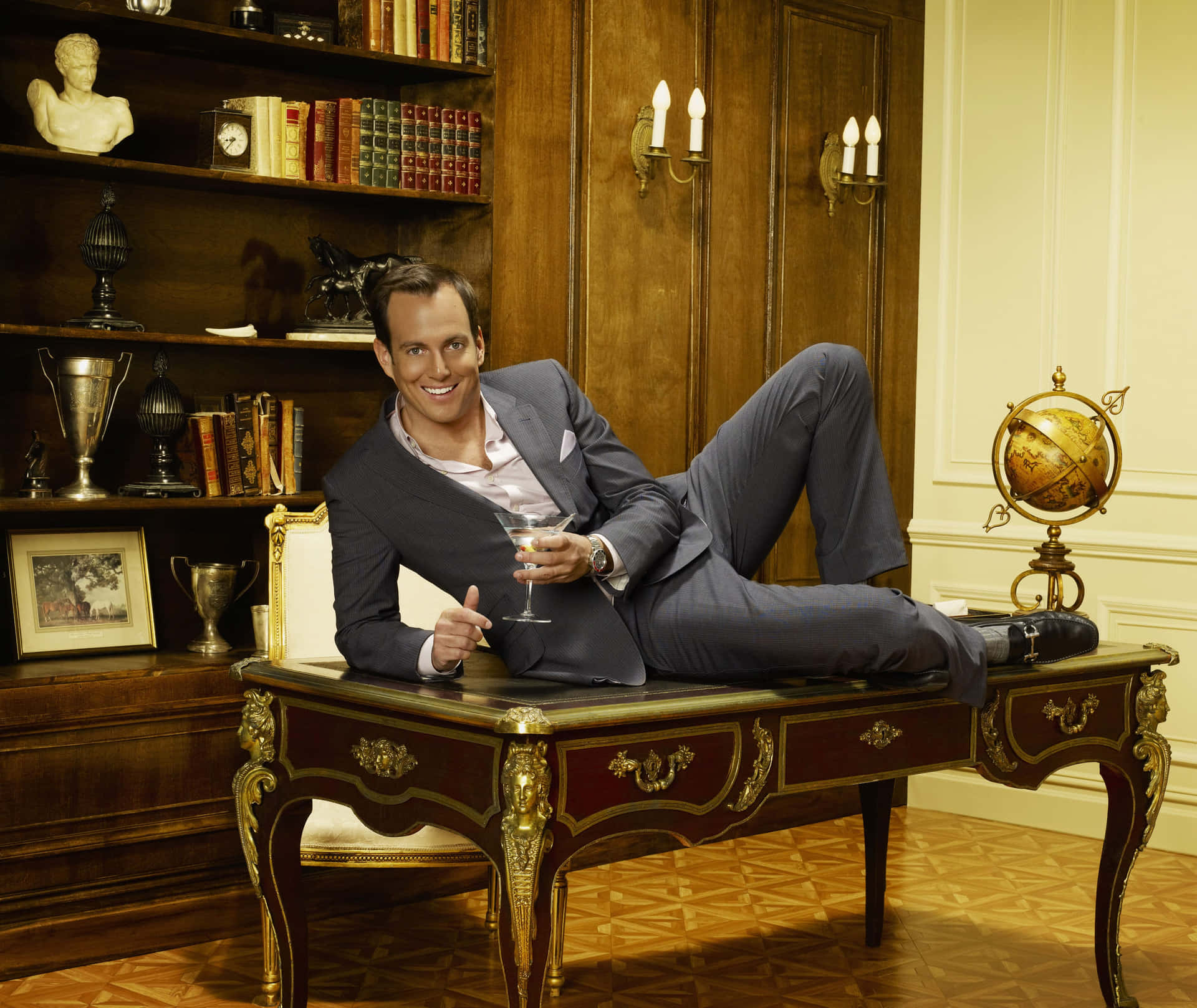 Will Arnett Exuding Confidence At An Event Background