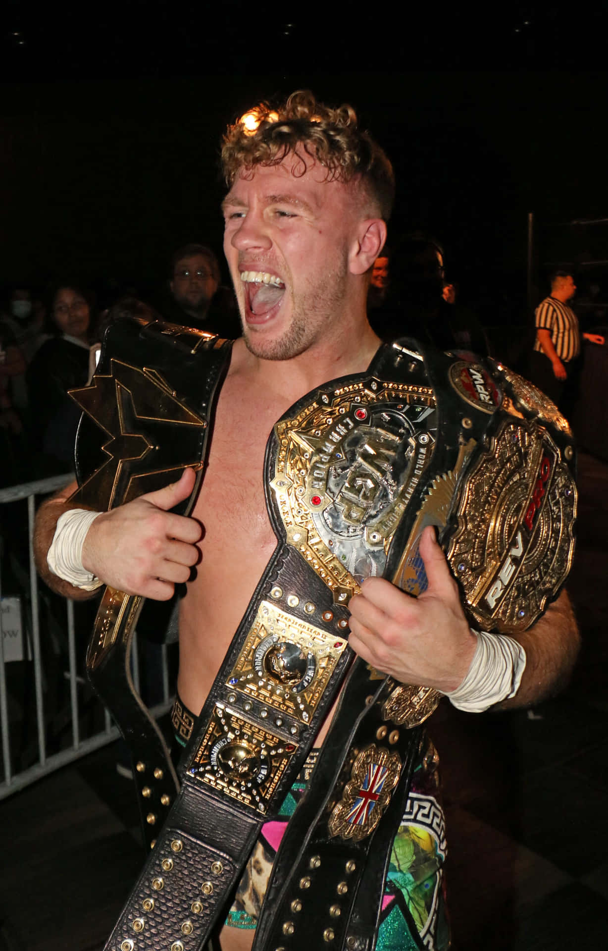 Will Ospreay, The Warrior Wrestling Champion, Background