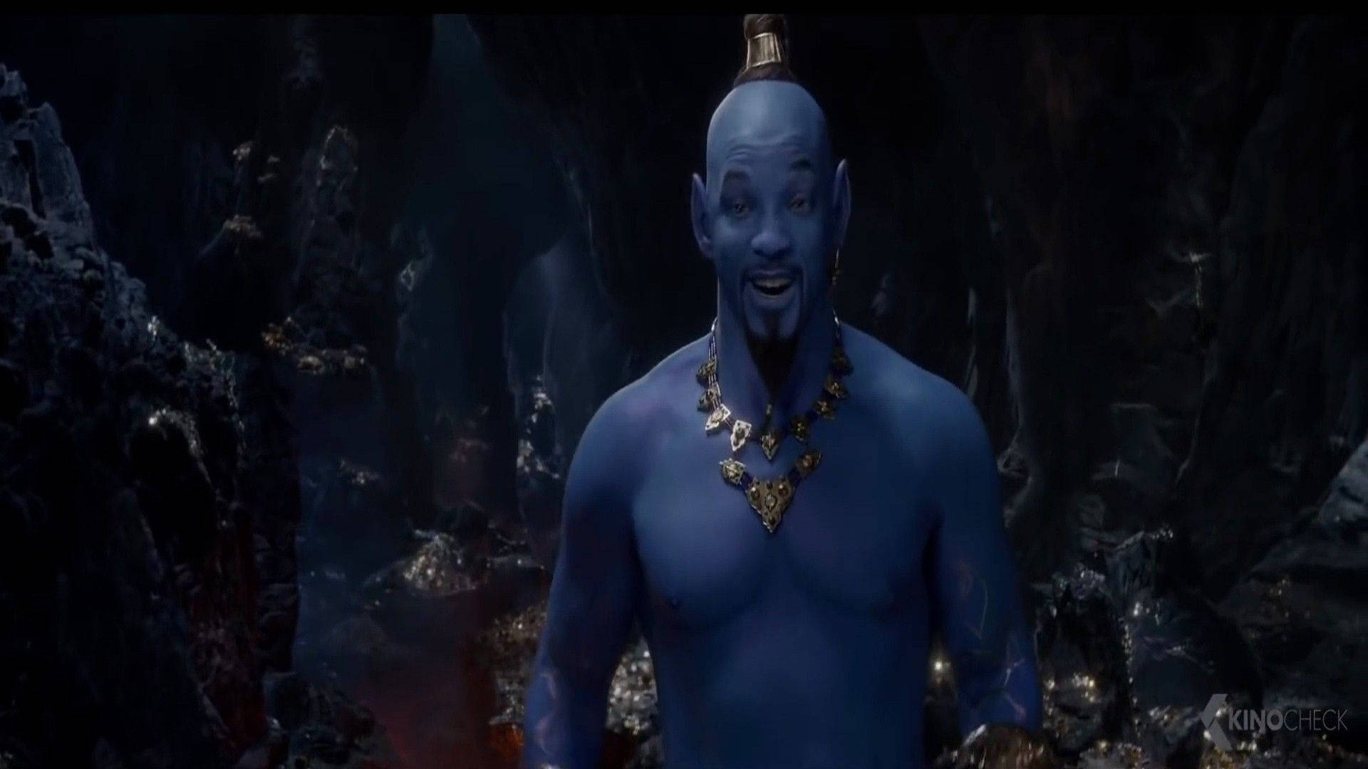 Will Smith As Genie Background