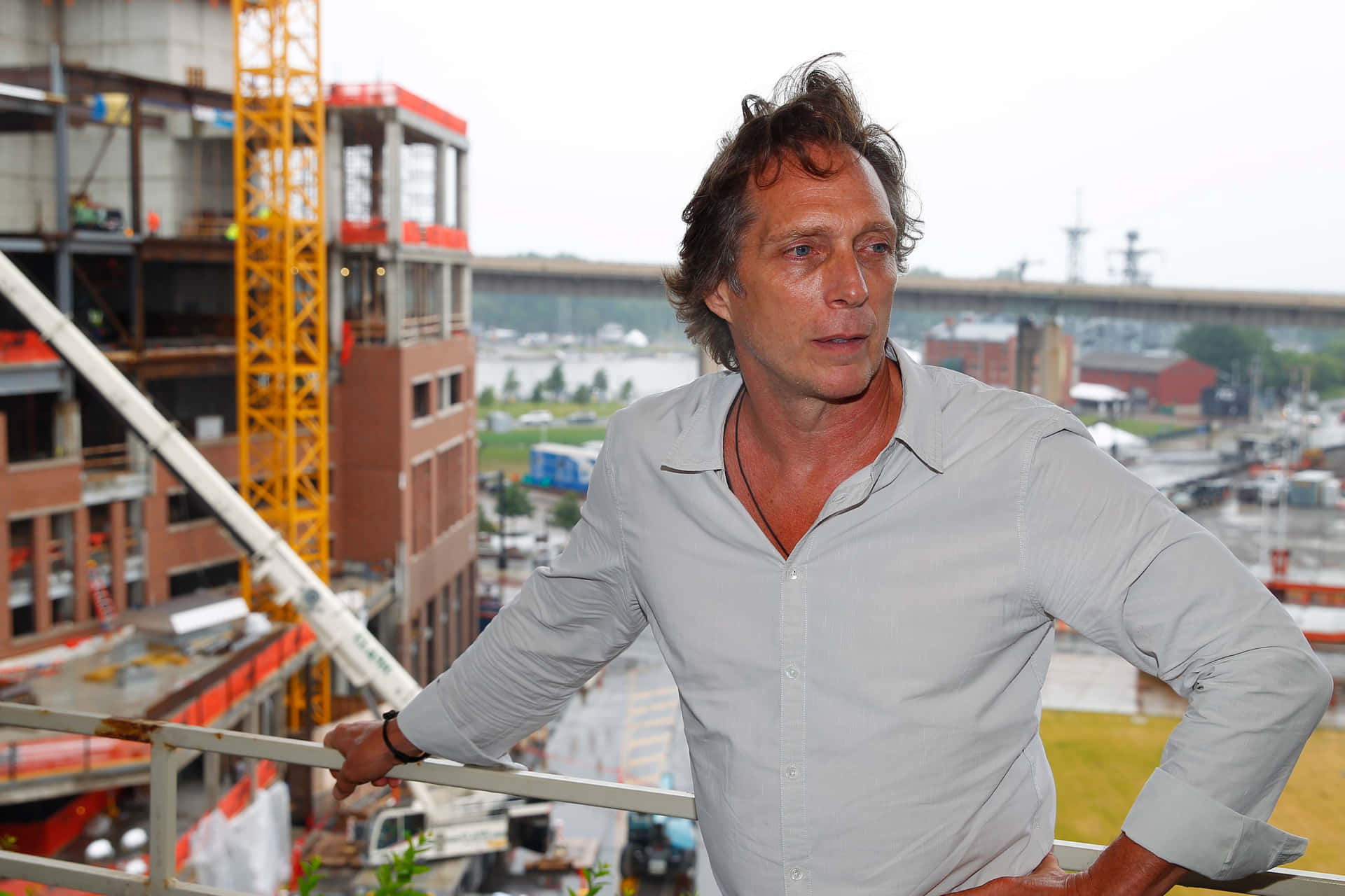 William Fichtner Looking Striking In A Photoshoot Background