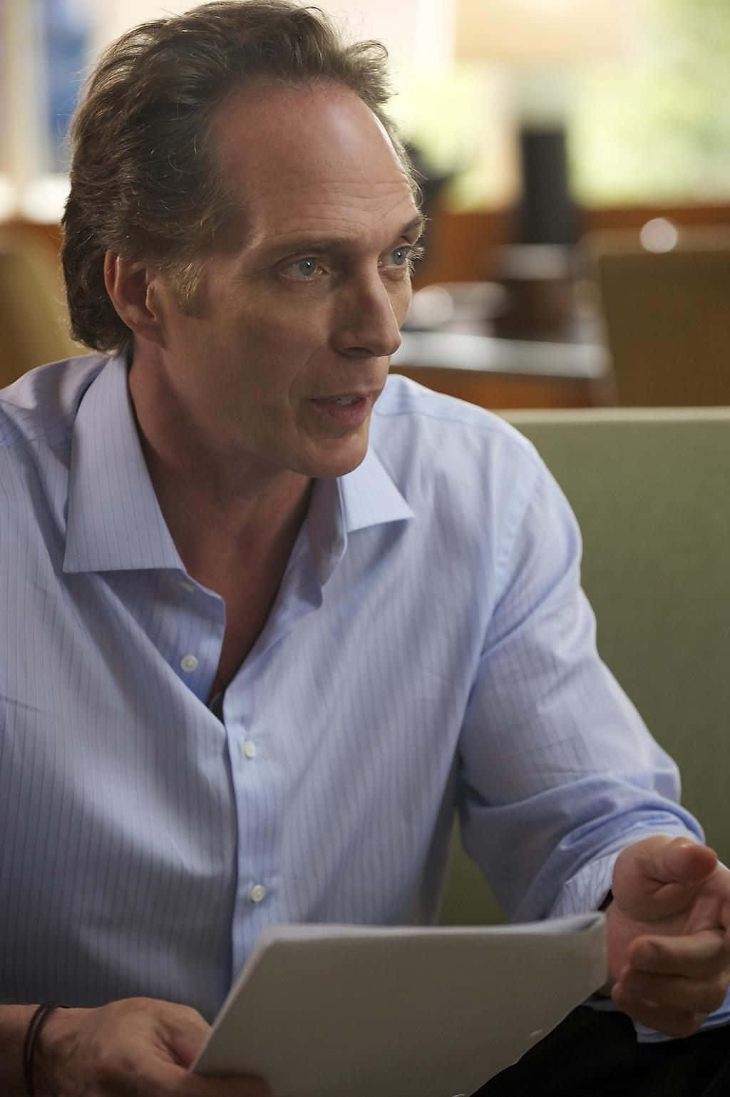 William Fichtner Posing In Elegant Suit Background