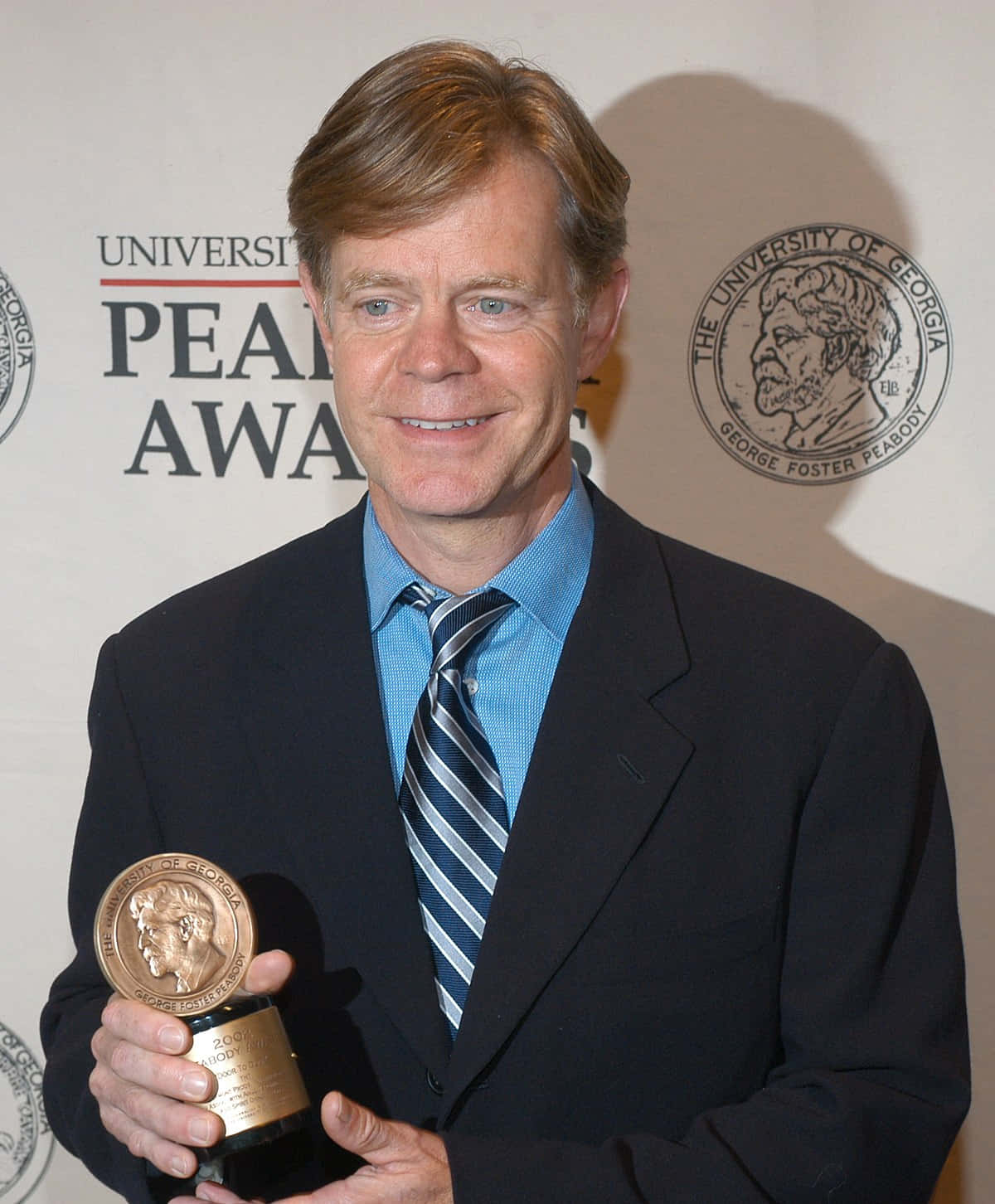 William H. Macy Posing For A Portrait