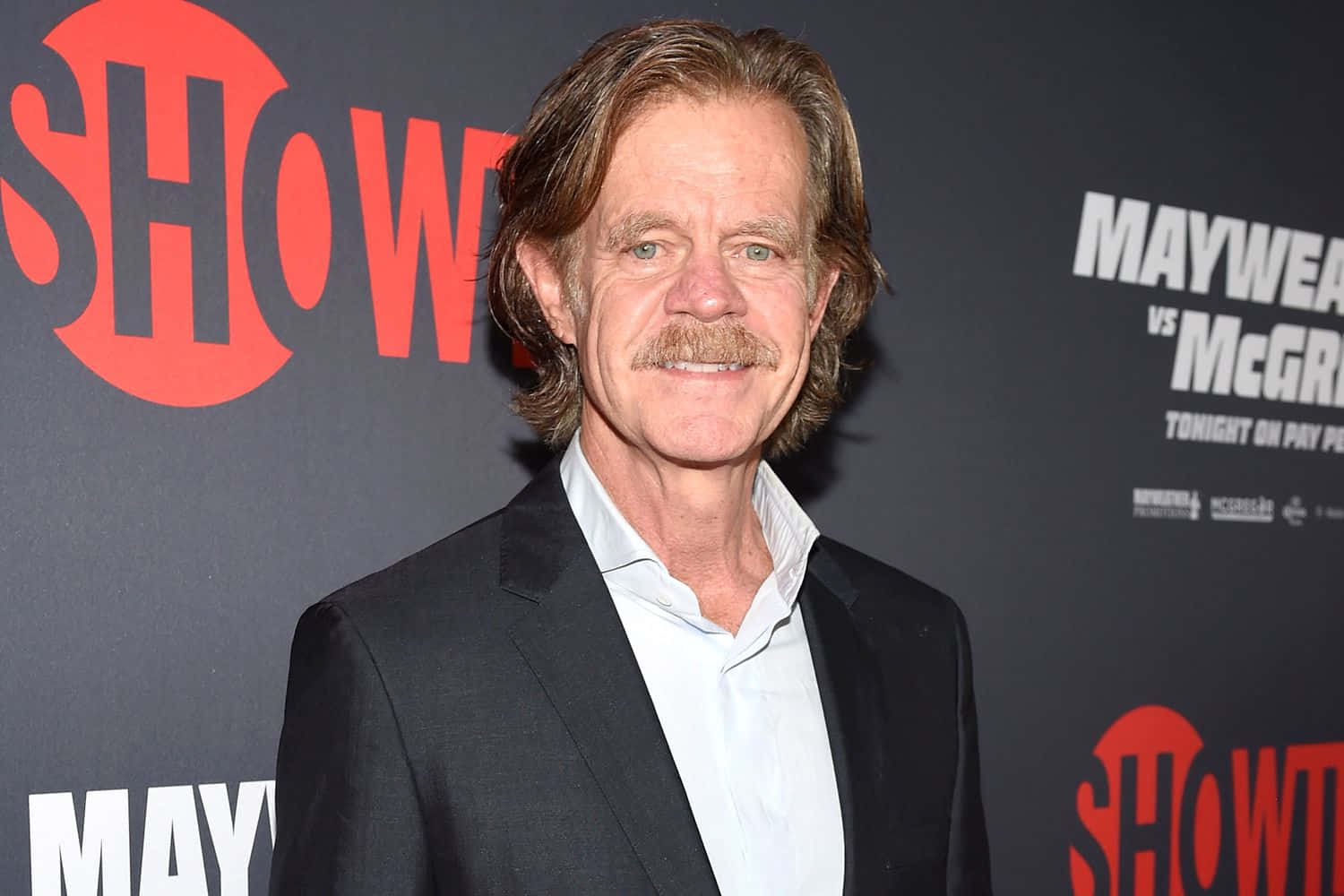 William H. Macy Posing For A Professional Photo Shoot Background