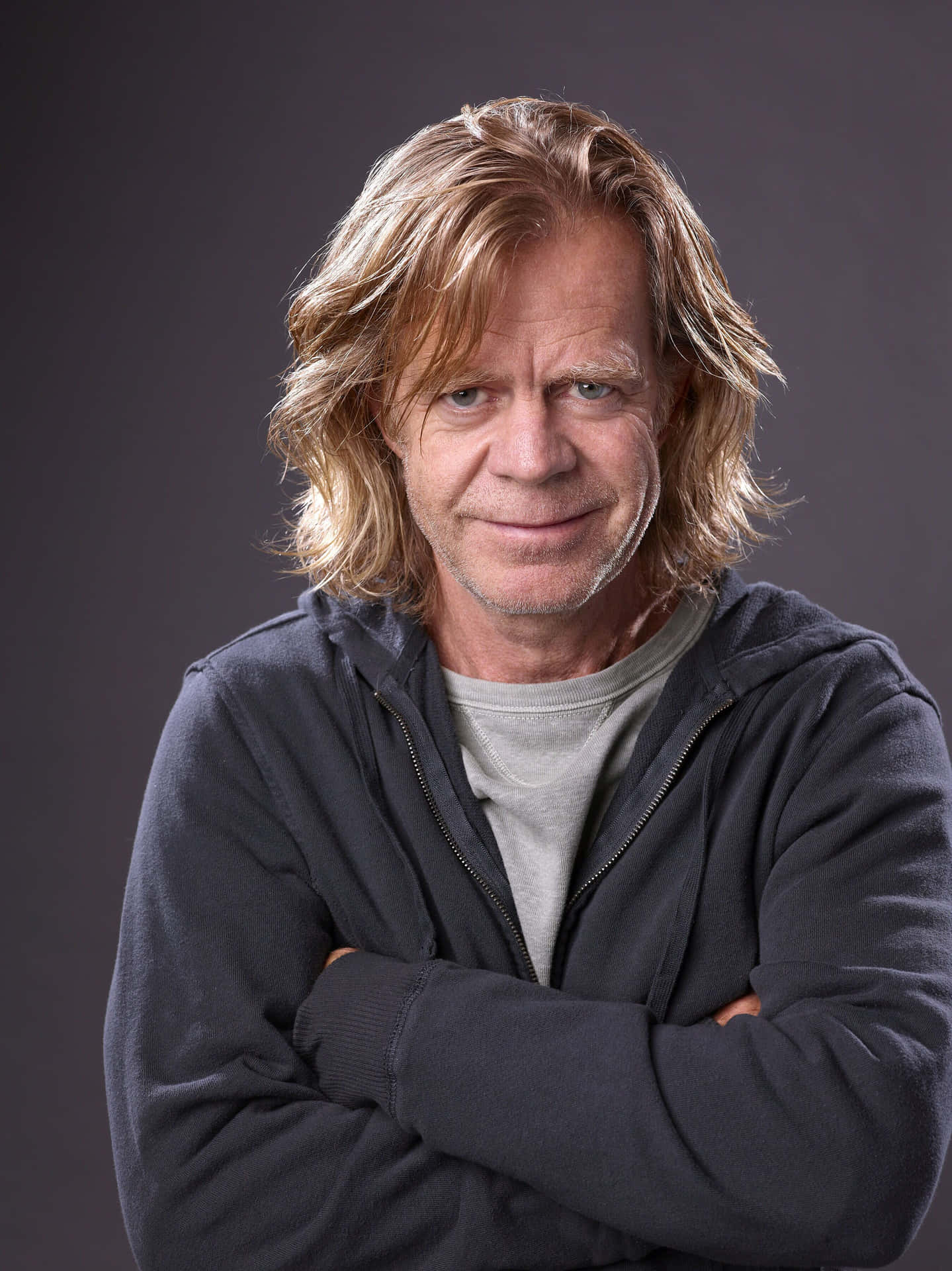 William H. Macy Posing For A Professional Photoshoot