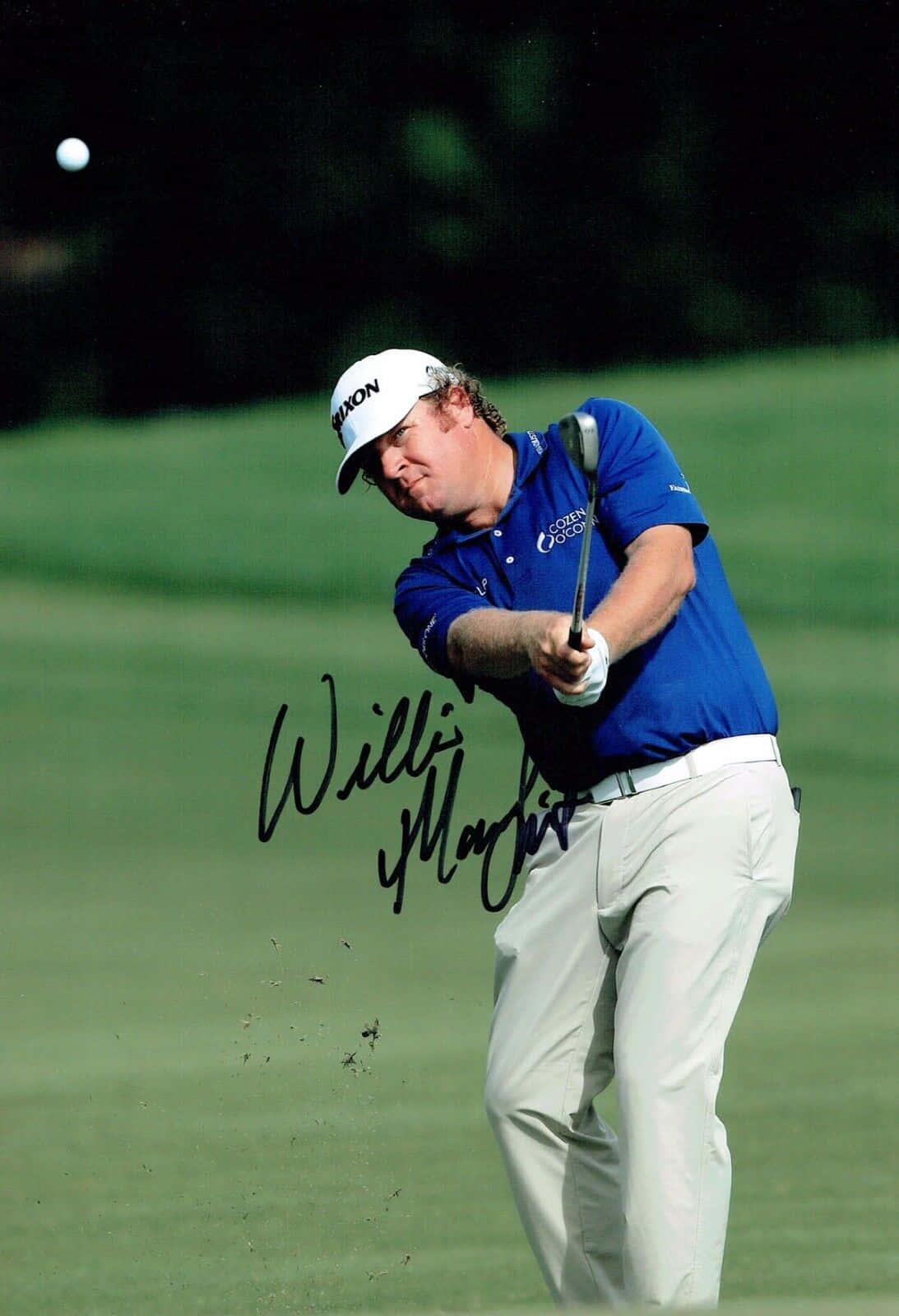 William Mcgirt Photo With Sign Background