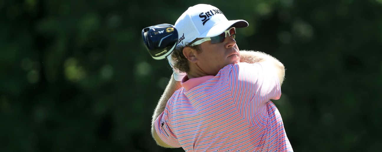 William Mcgirt Positioned To Swing Background