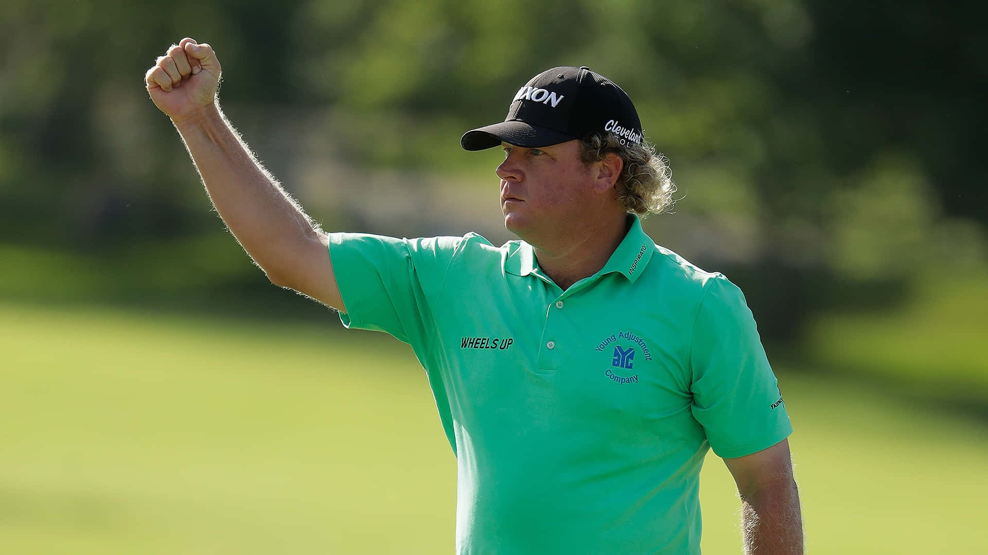 William Mcgirt Raising A Fist Background