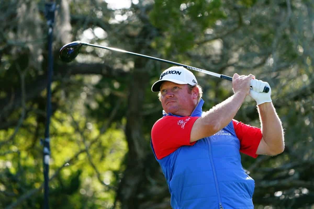William Mcgirt Striking The Ball Background