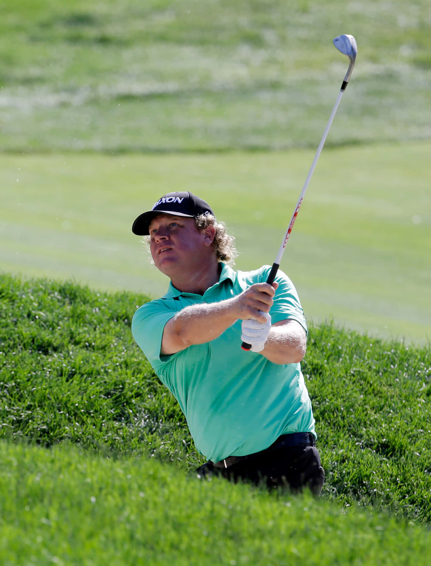 William Mcgirt Swinging Golf Club Background