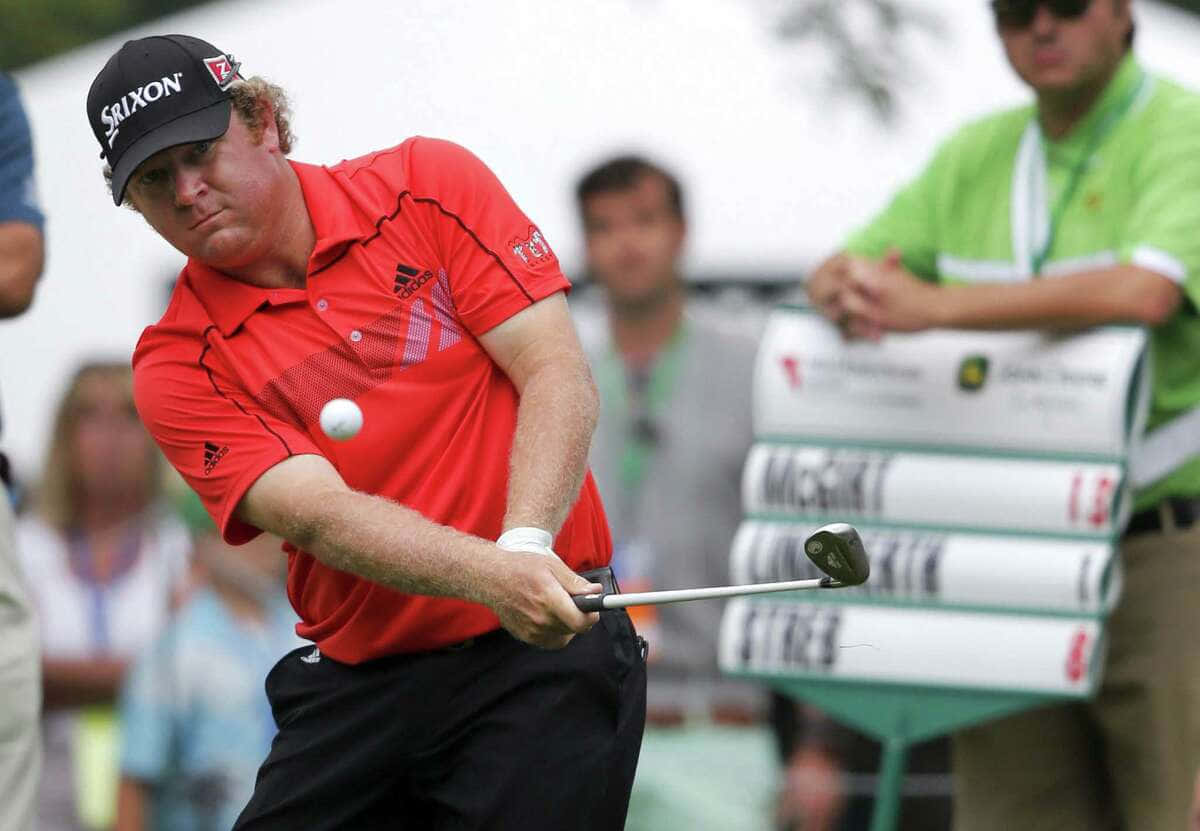 William Mcgirt Wearing A Red Shirt Background