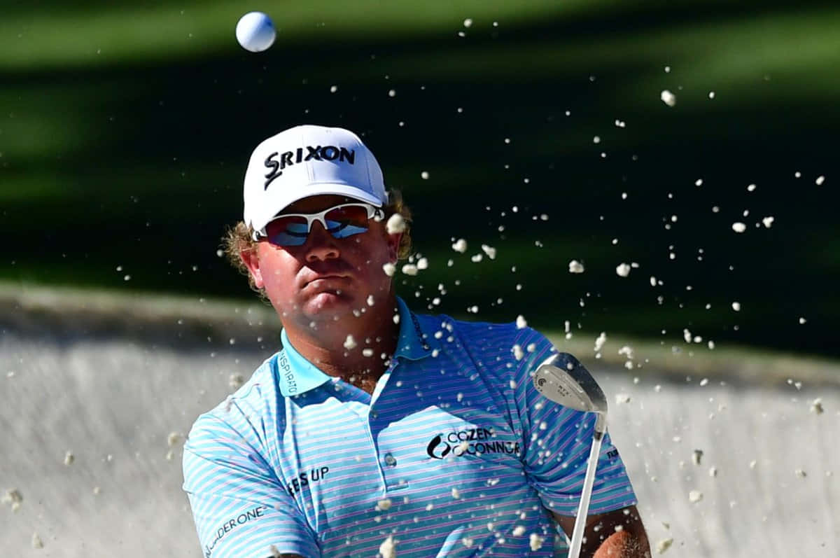 William Mcgirt With A Golf Ball Background