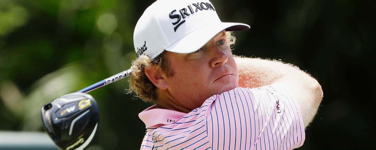 William Mcgirt With A Golf Club Background