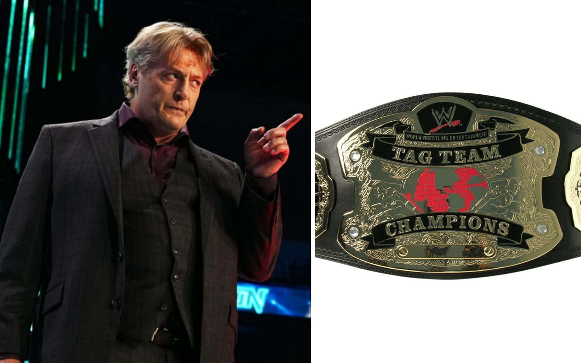 William Regal Tag Team Championship Belt Background